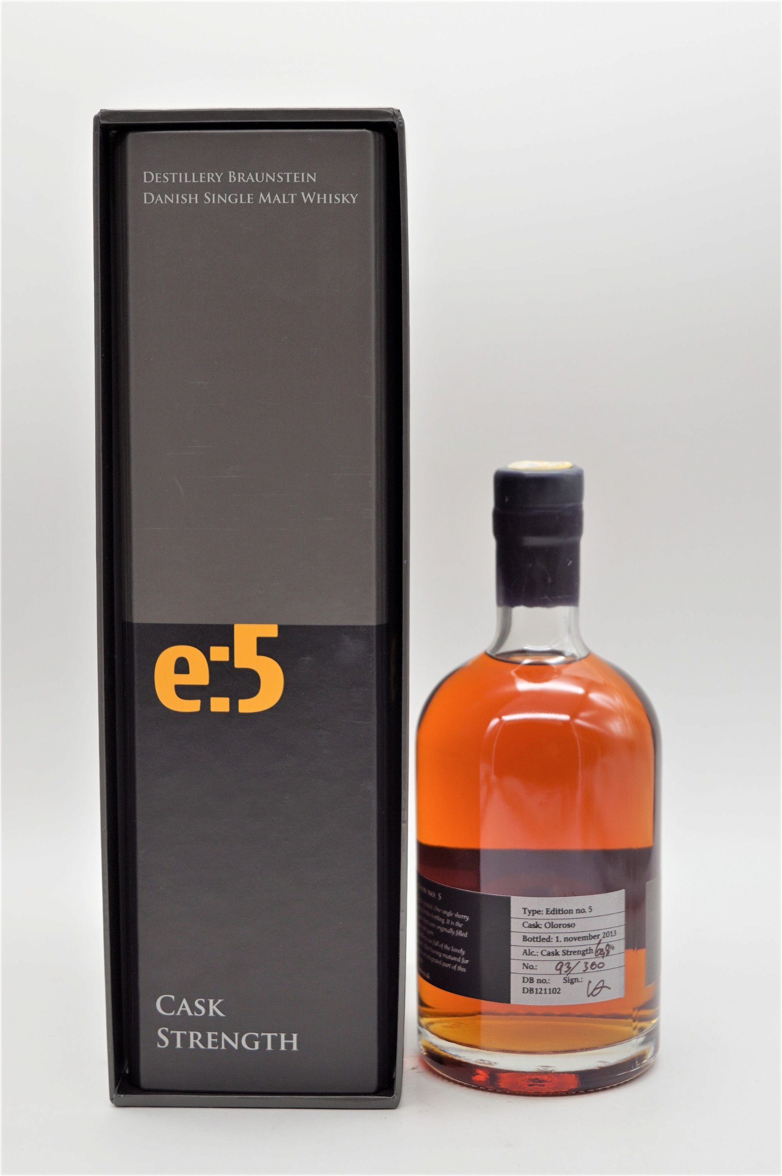 Braunstein Cask Strength Edition E5 Dansk Single Malt Whisky