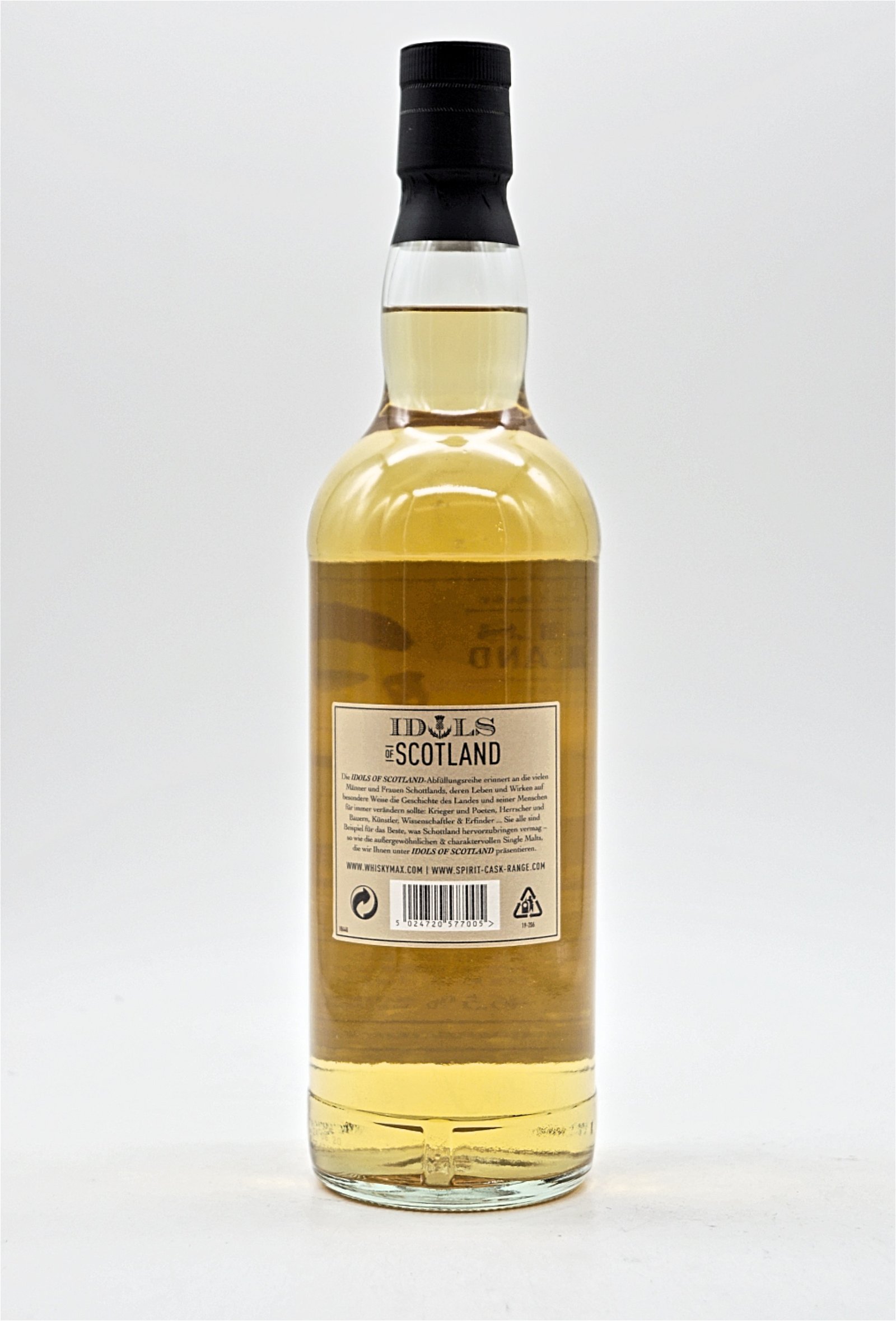Idols of Scotland 10 Jahre Deanston Distillery First Fill Bourbon Cask Matured 270 Fl. Single Malt Scotch Whisky