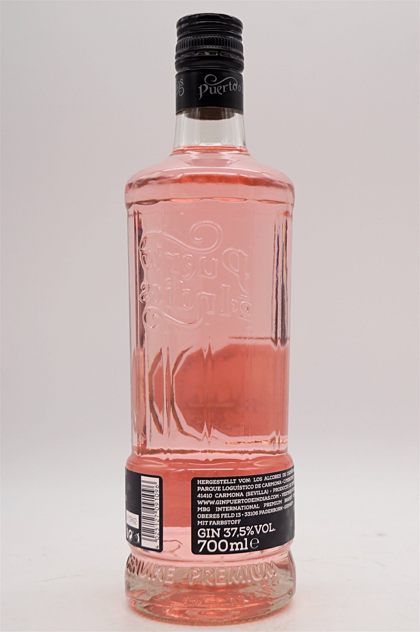 Strawberry Puerto Sevillian Gin Premium de Indias