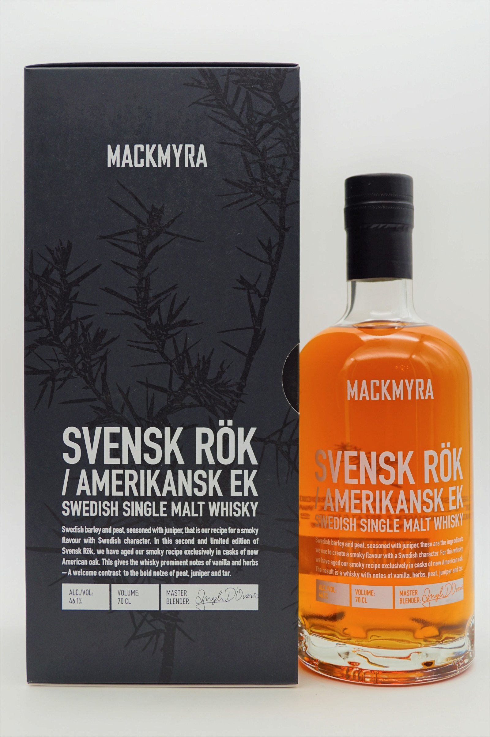 Mackmyra Svensk Rök Swedish Amerikansk Ek Single Malt Whisky