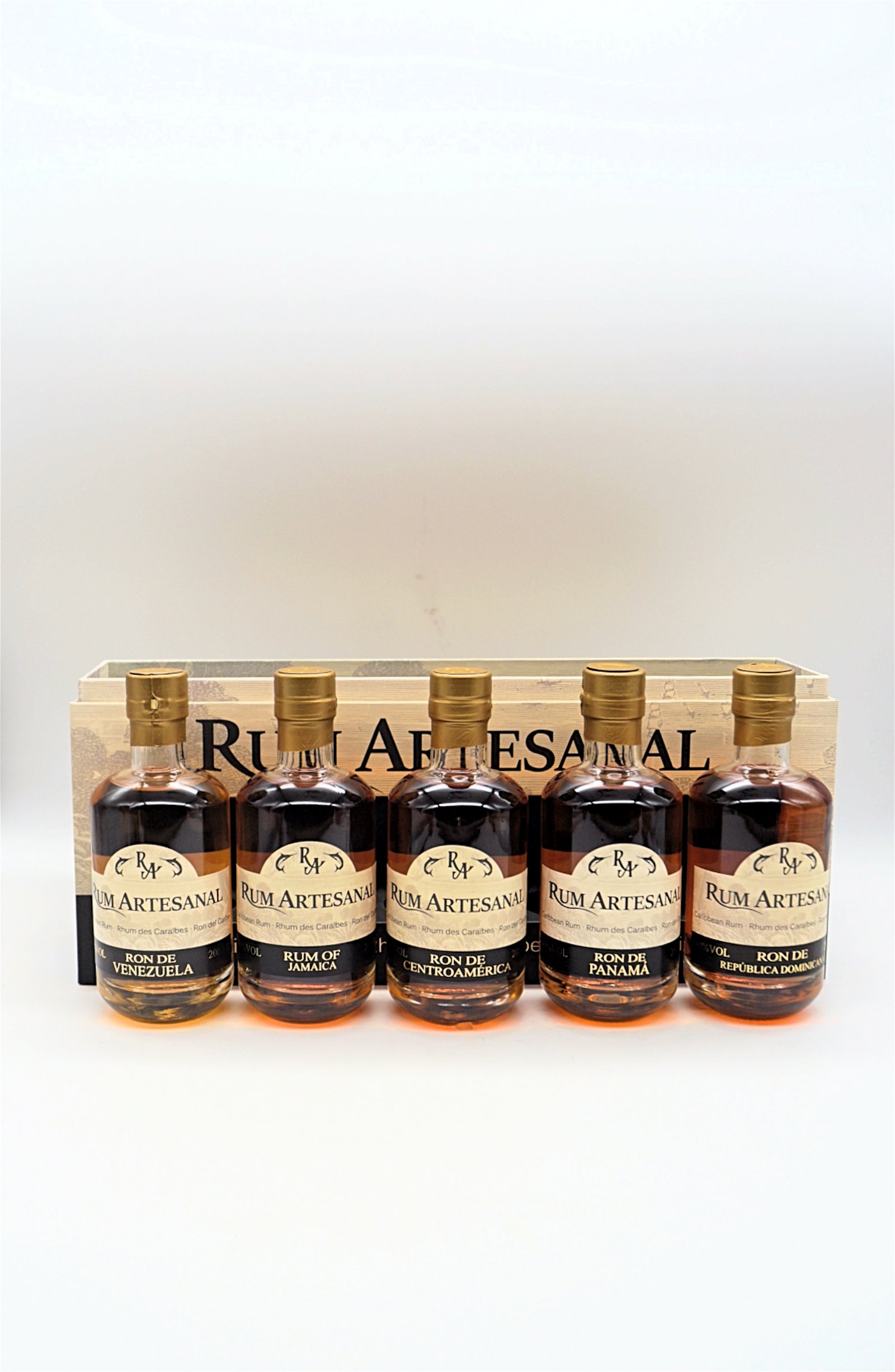 Rum Artesanal Rum Tasting Box 5x0,2 l