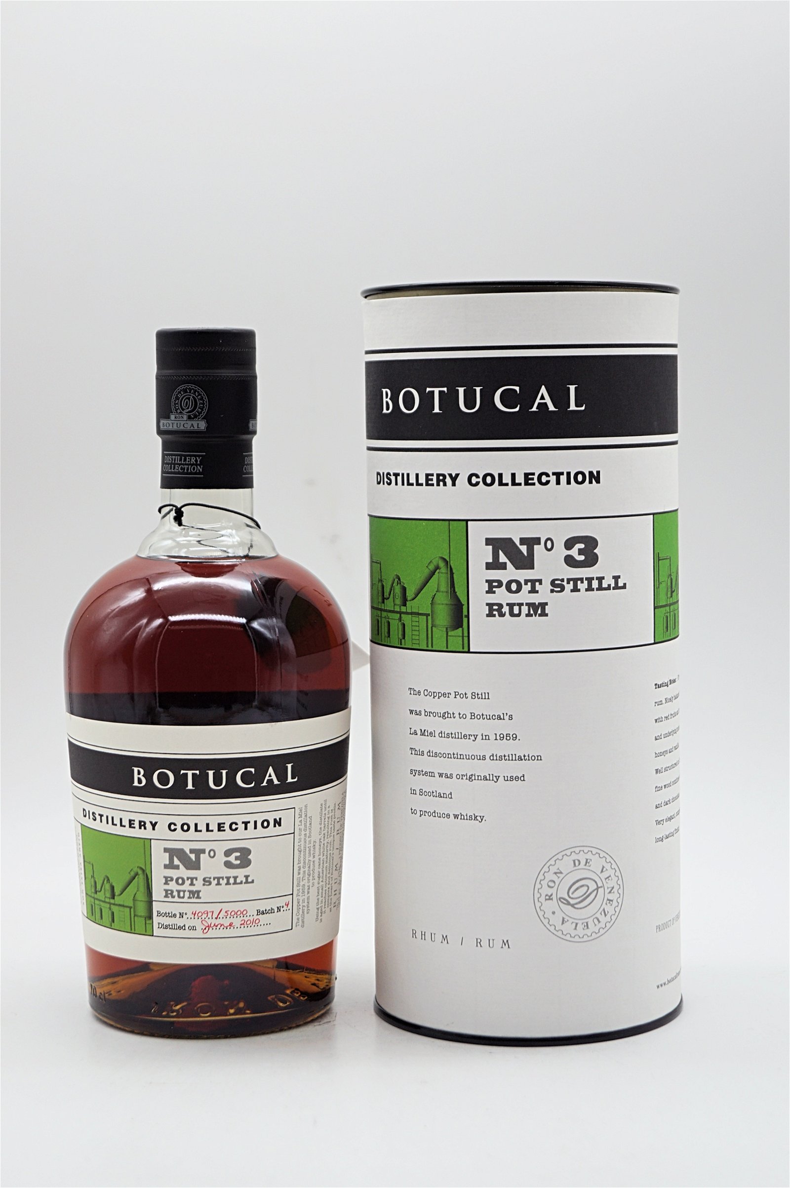 Botucal Distillery Collection No 3 Pot Still Rum