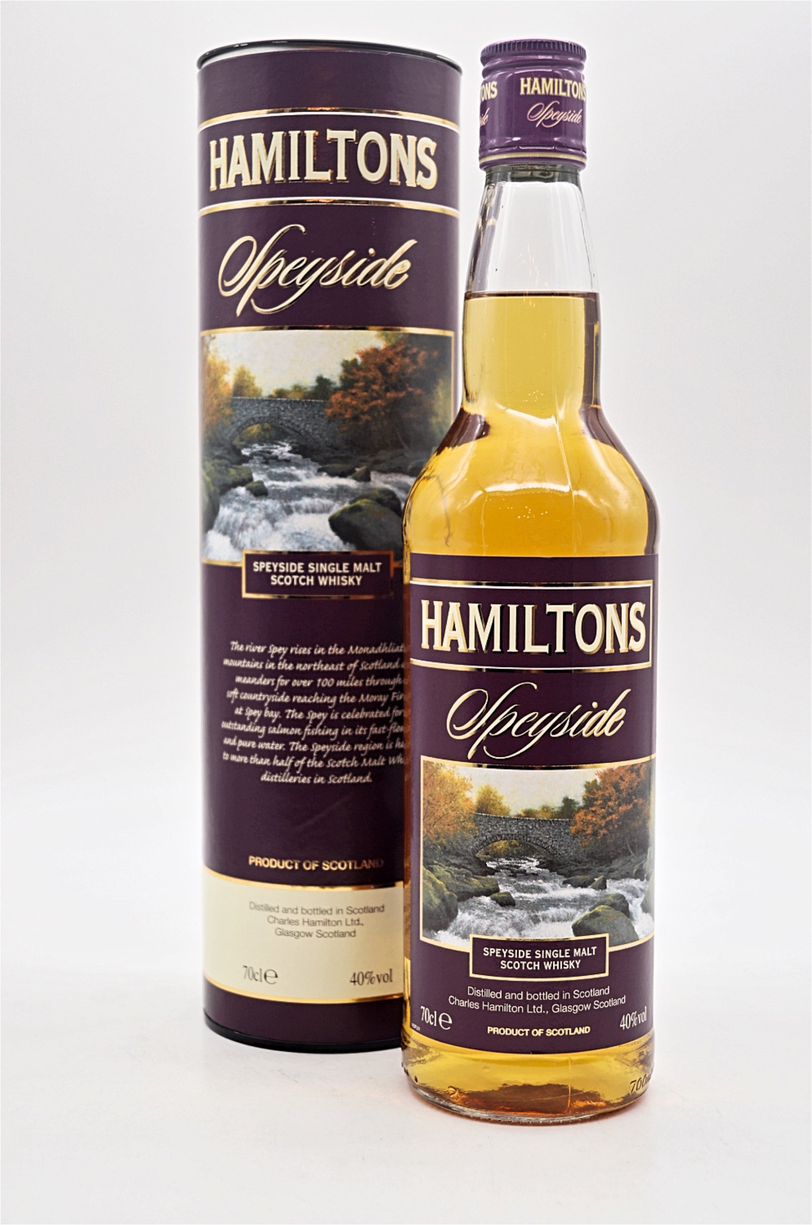 Hamiltons Speyside Single Malt Scotch Whisky