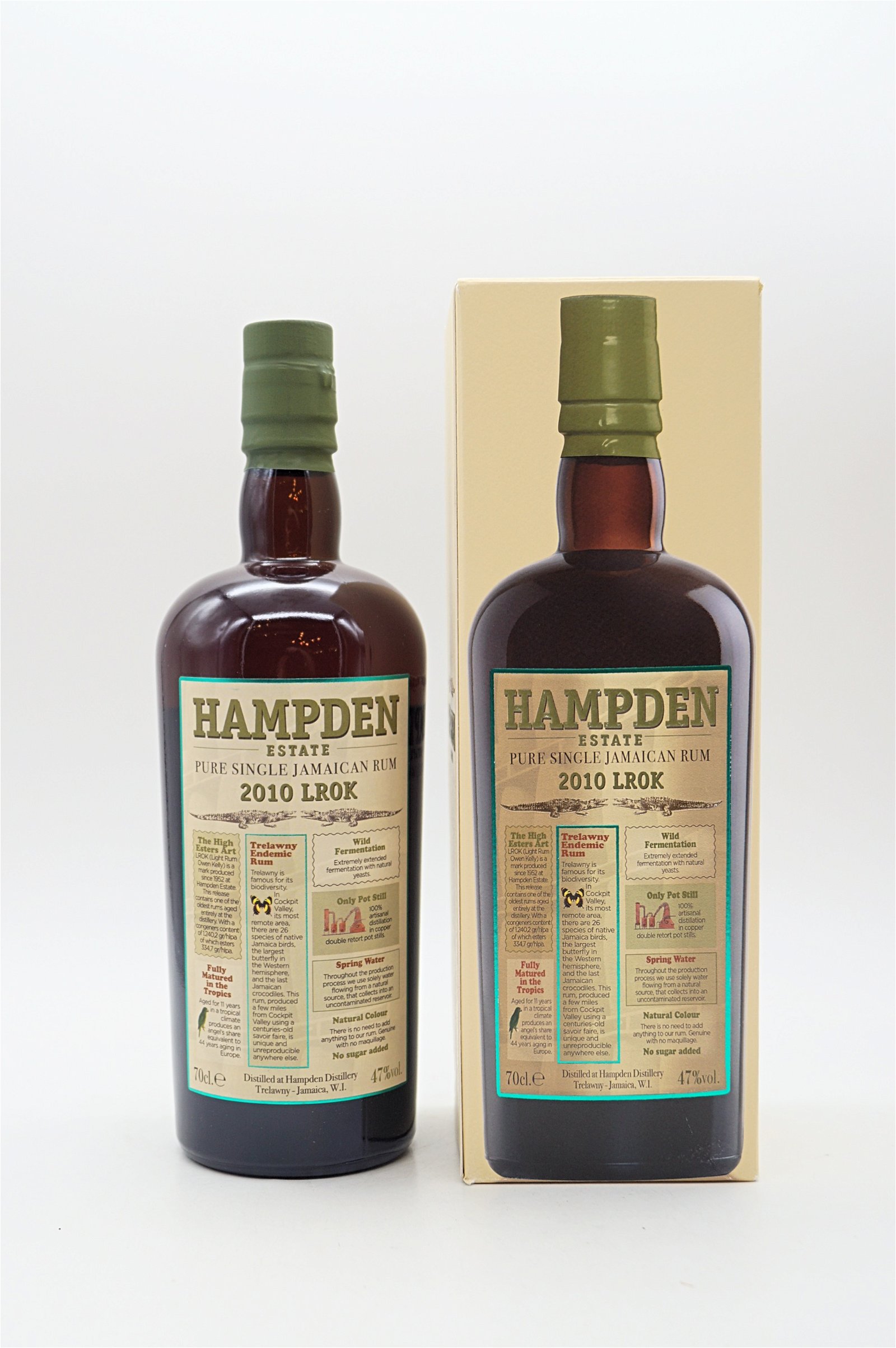 The Hampden 2010 LROK Pure Single Jamaican Rum