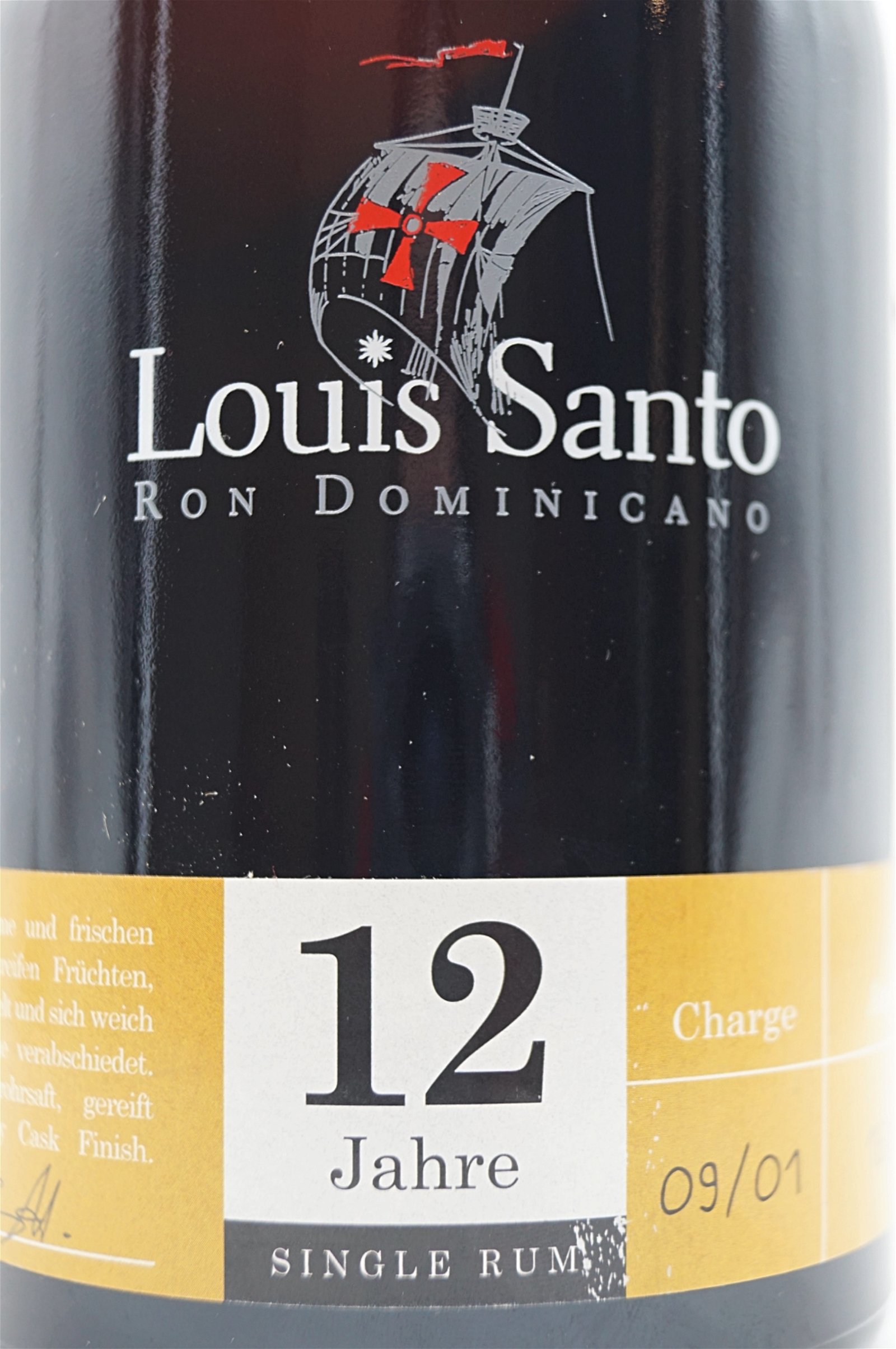 Louis Santo 12 Jahre Single Rum Charge 09/01