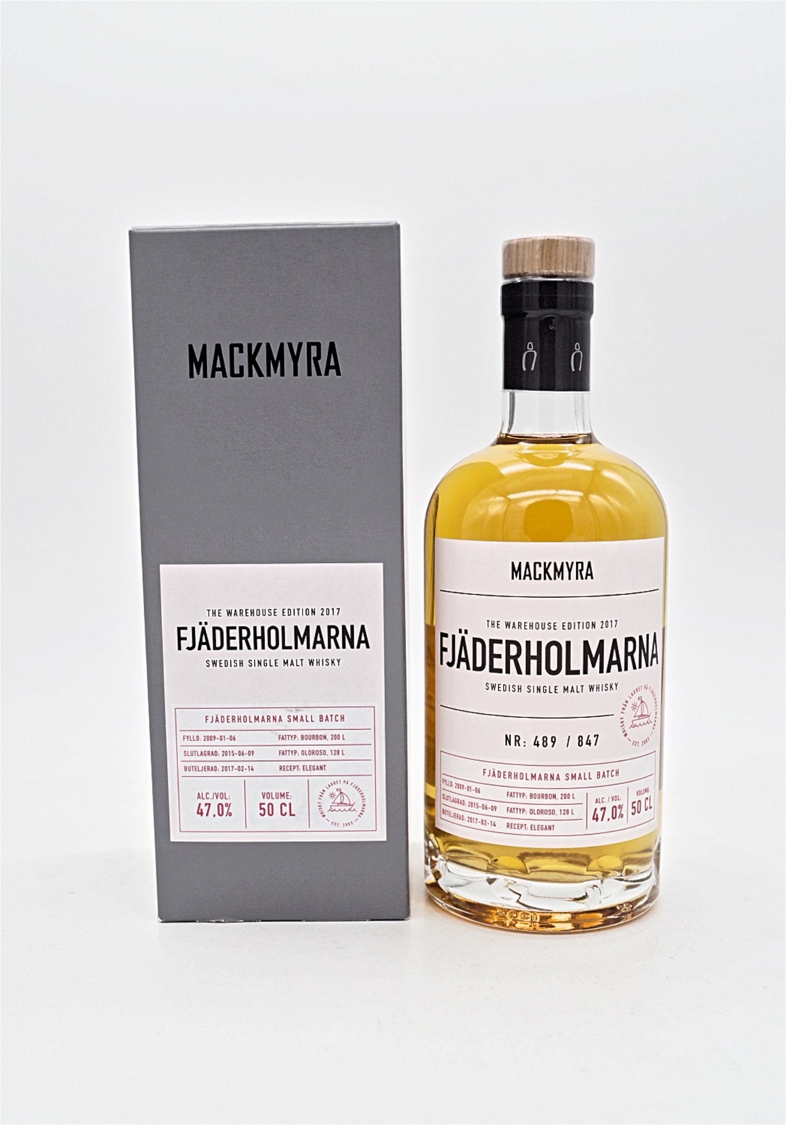 Mackmyra Fjäderholmarna Warehouse Edition2017 Swedish Single Malt Whisky