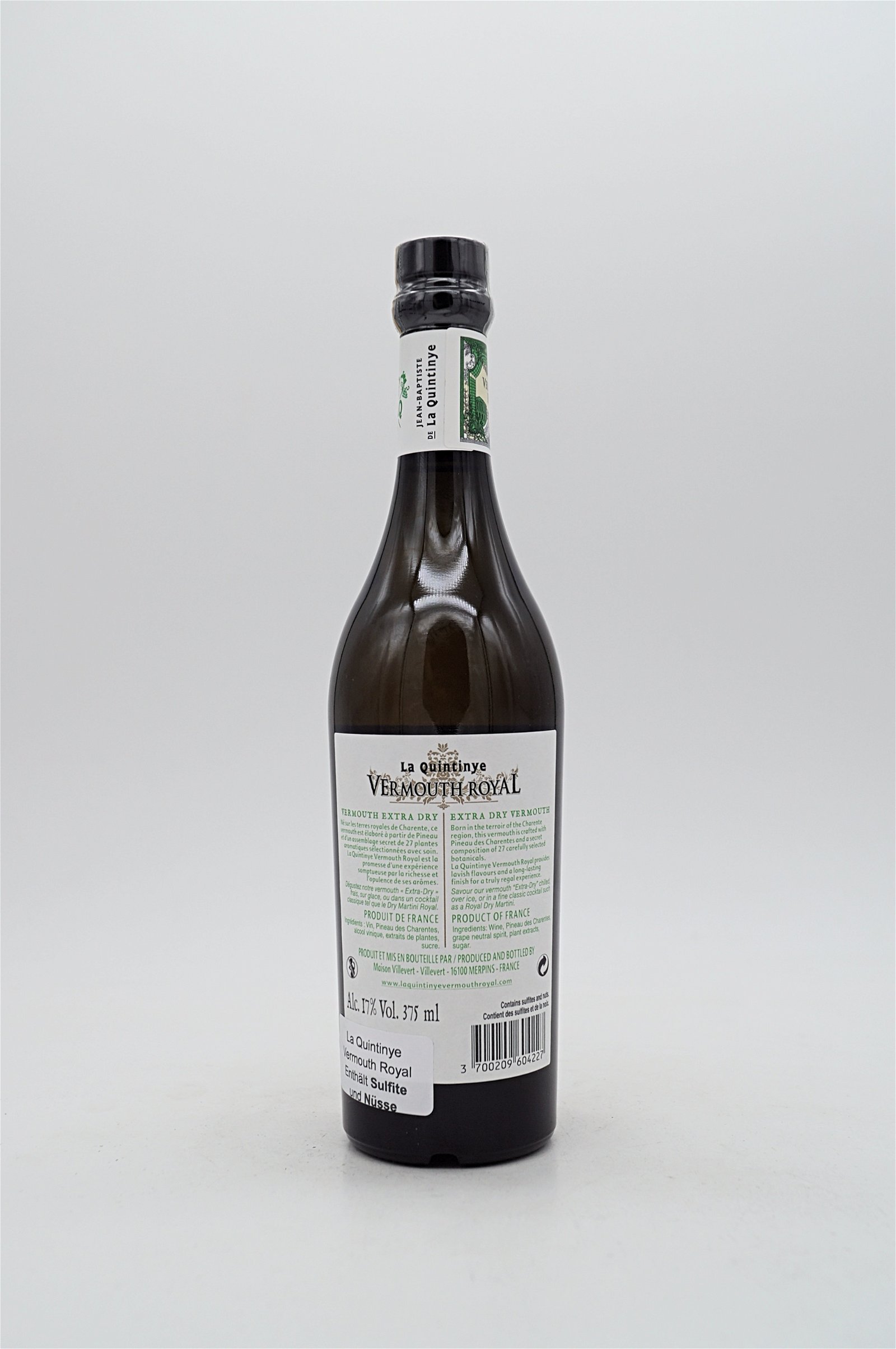 La Quintinye Extra Dry Vermouth Royal