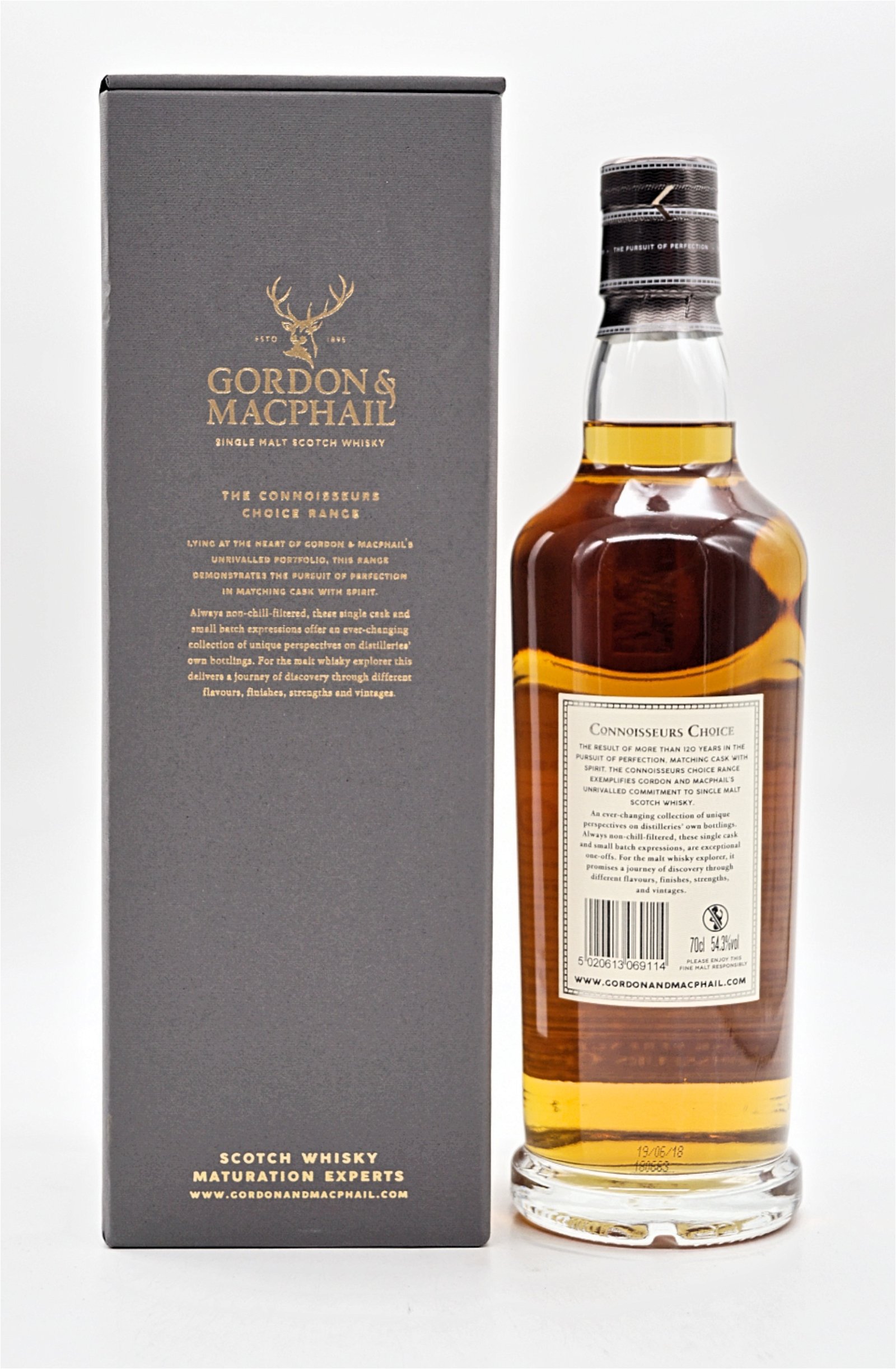 Gordon & Macphail Connoisseurs Choice Glenturret Distillery 2005/2018 Cask Strength Highland Single Malt Scotch Whisky