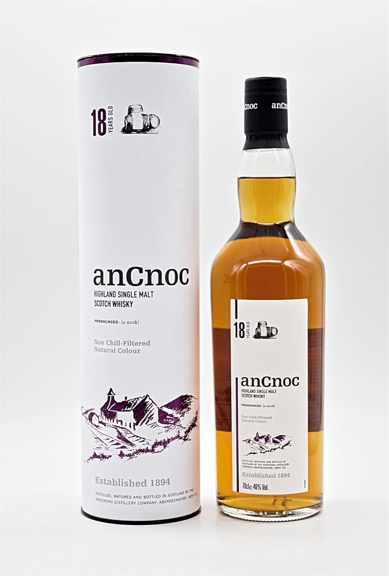 anCnoc 18 Jahre Highland Single Malt Scotch Whisky