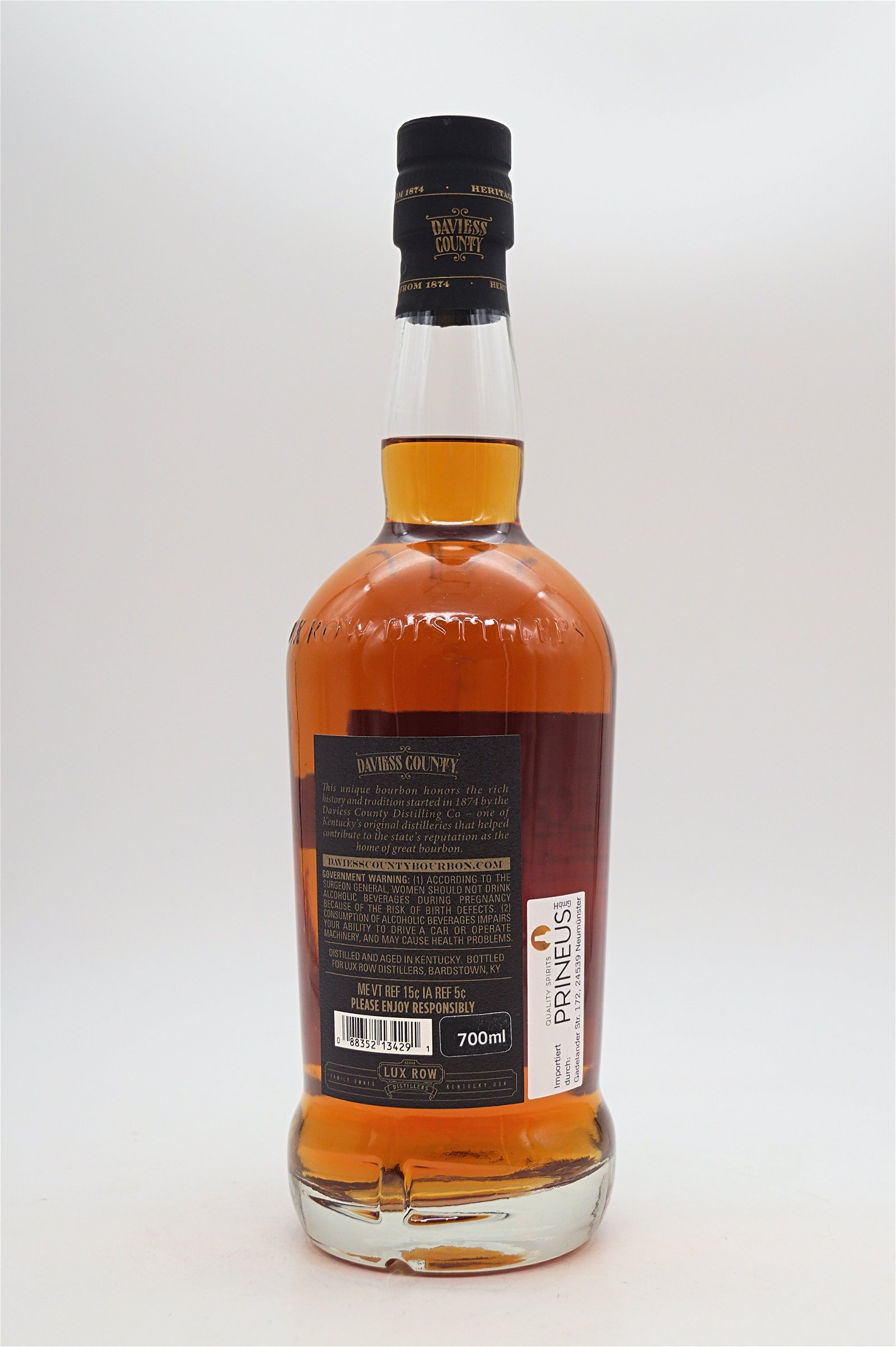 Daviess County Kentucky Straight Bourbon Whiskey