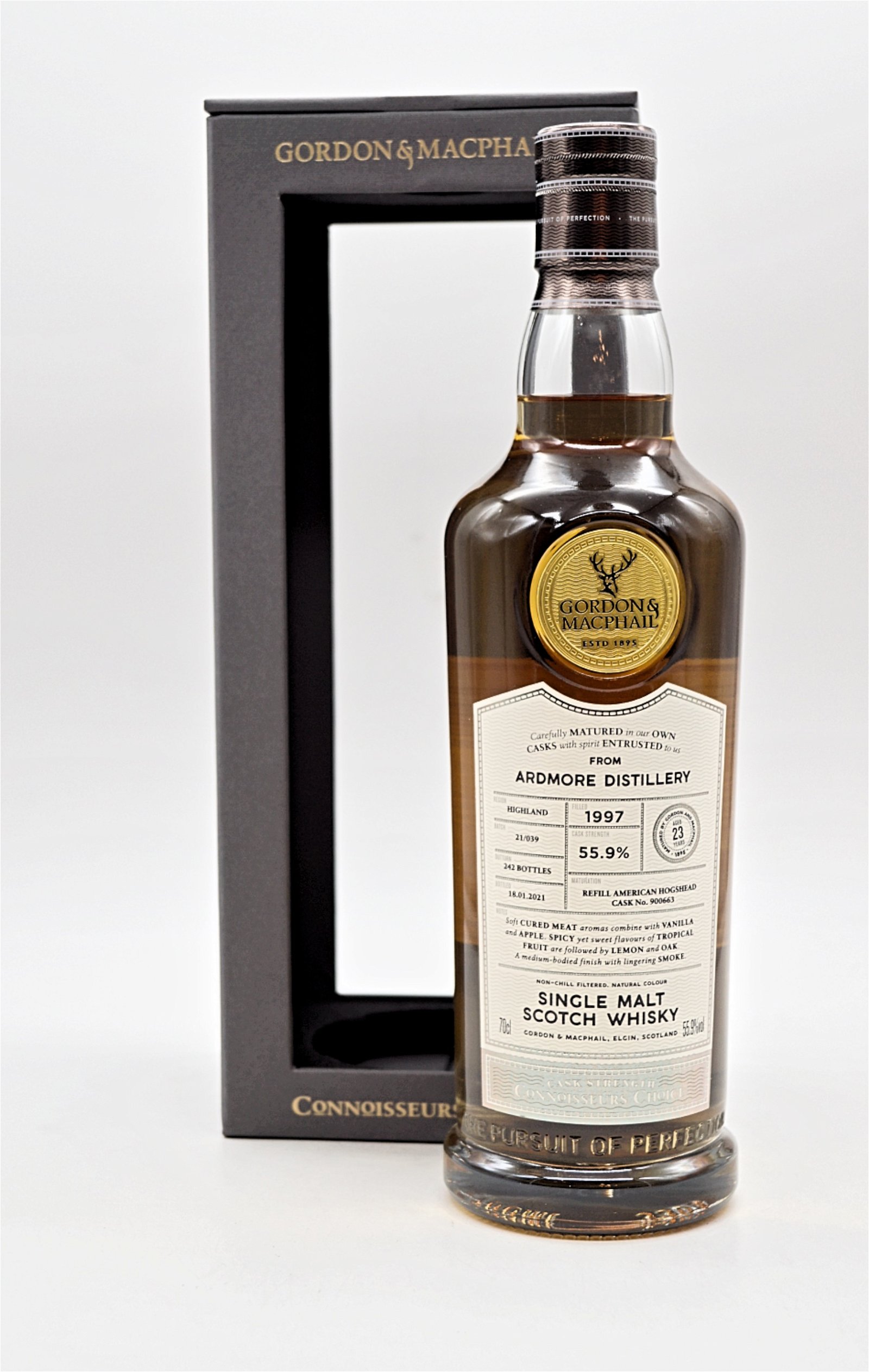 Gordon & Macphail Connoisseurs Choice Ardmore Distillery 1997/2021 Single Malt Scotch Whisky