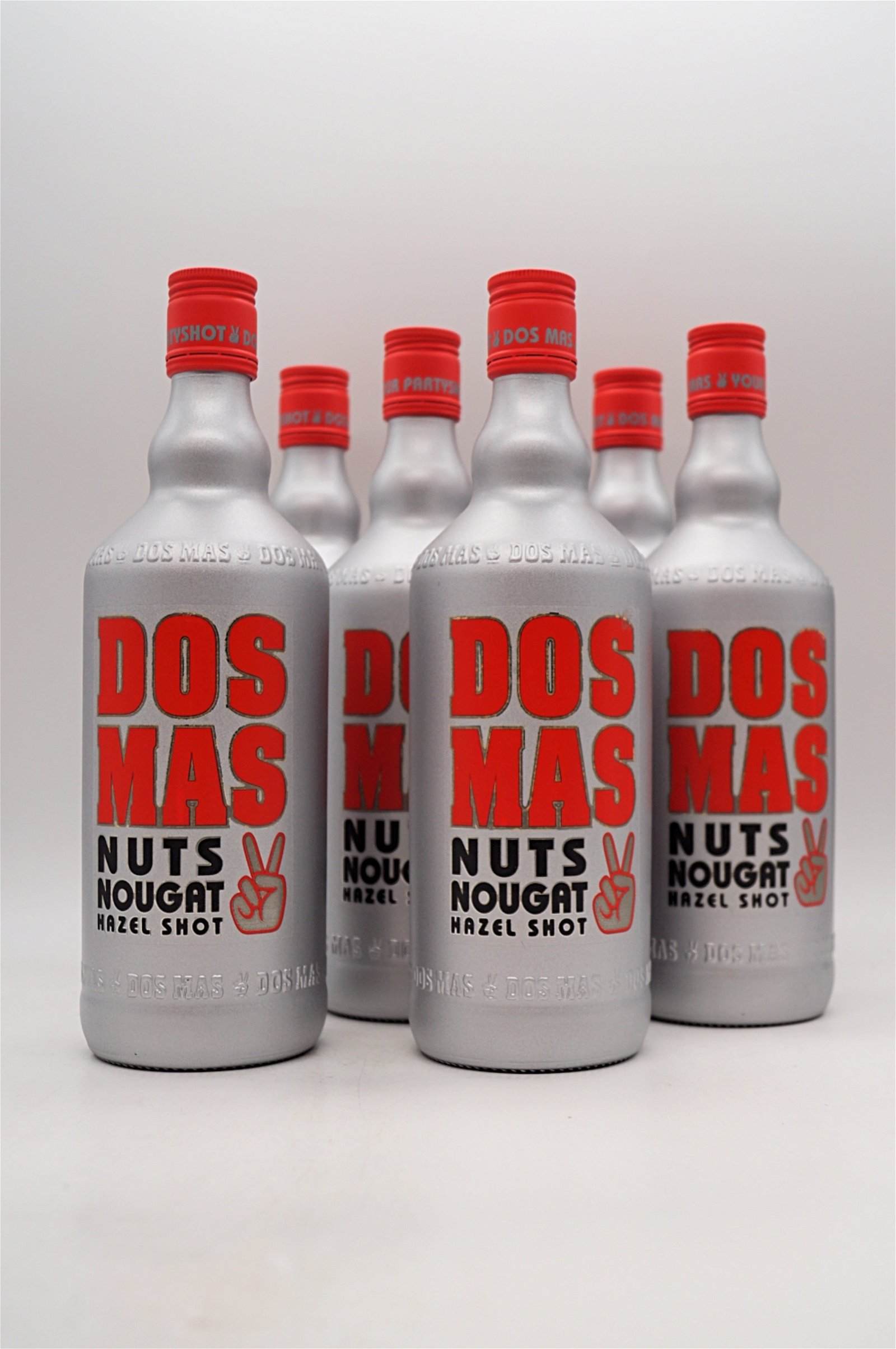 Dos Mas Nuts Nougat Hazel Shot 6 Flaschen Sparset