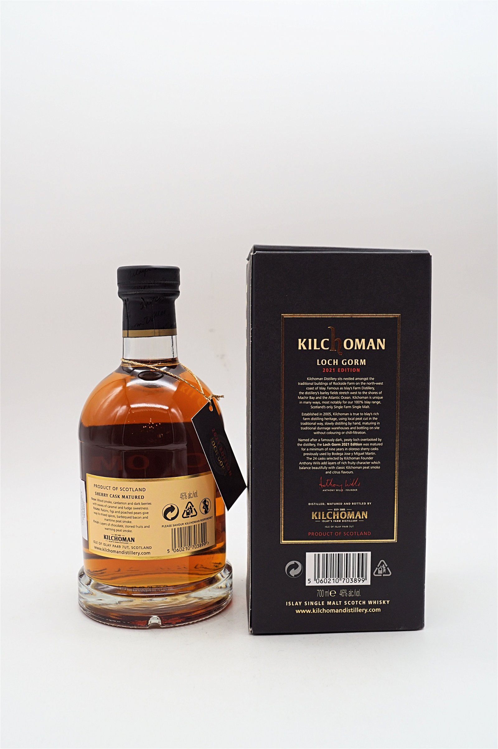 Kilchoman Uniquely Islay Loch Gorm Sherry Cask Edition 2021 Single Malt Scotch