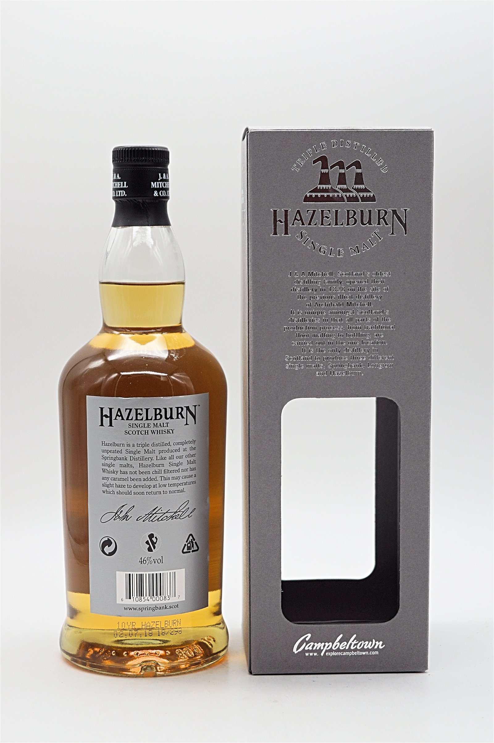Hazelburn 10 Jahre Single Malt Scotch Whisky