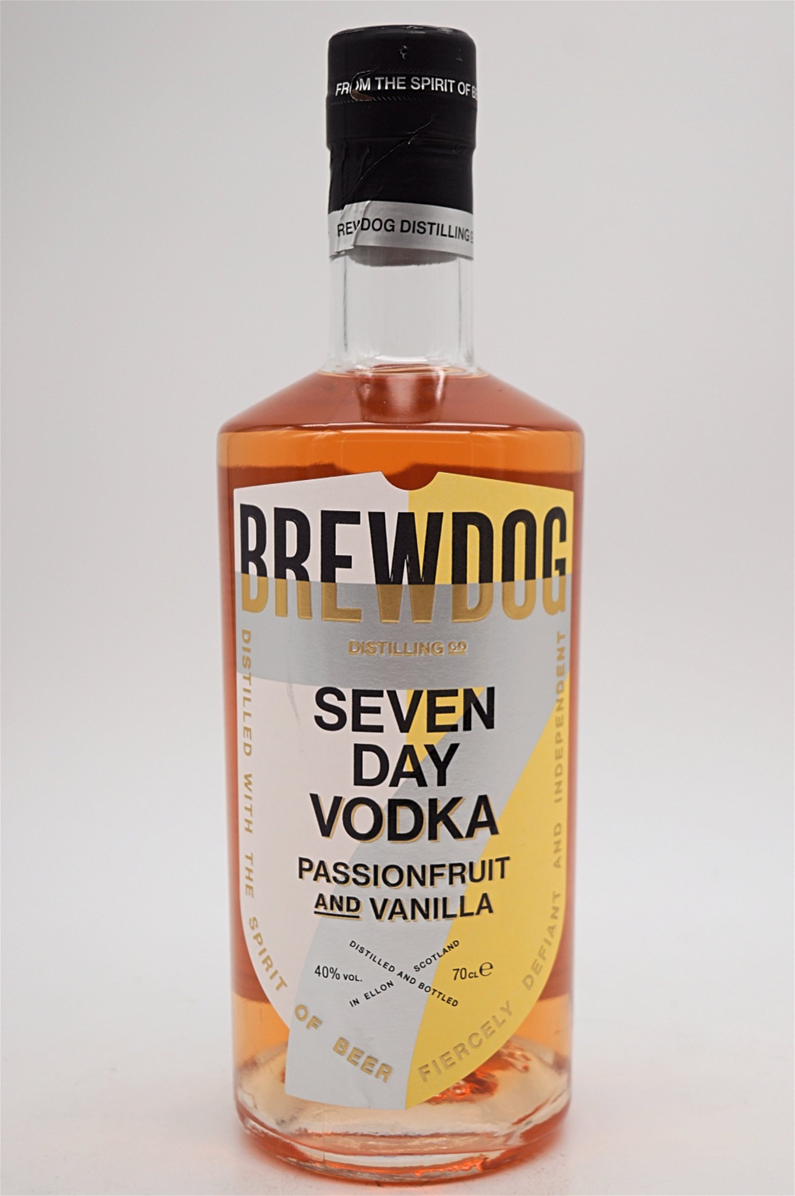 BrewDog Distilling Co. Seven Day Vodka Passionfruit and Vanilla