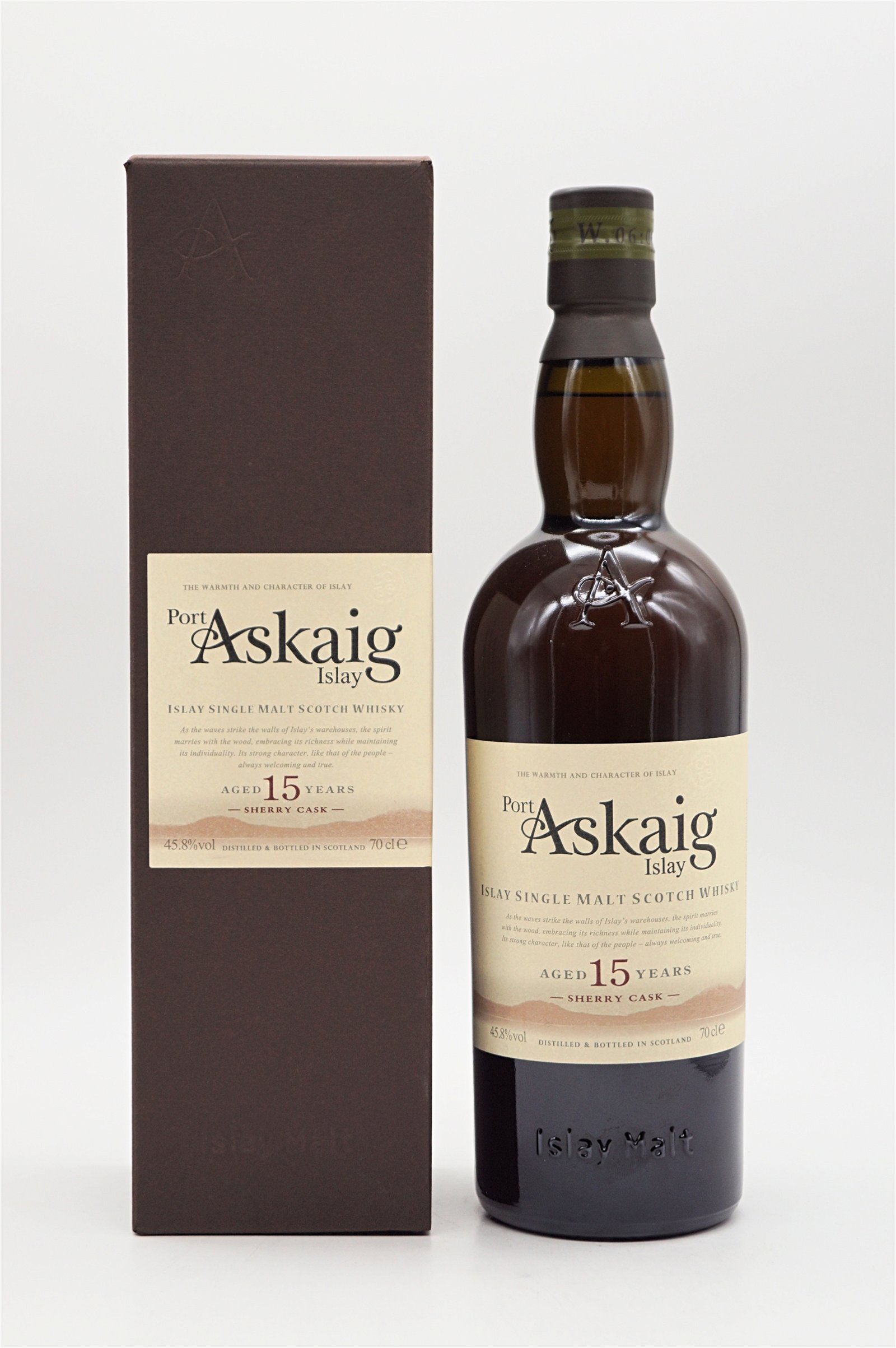 Askaig 15 Jahre Sherry Cask Single Malt Scotch Whisky