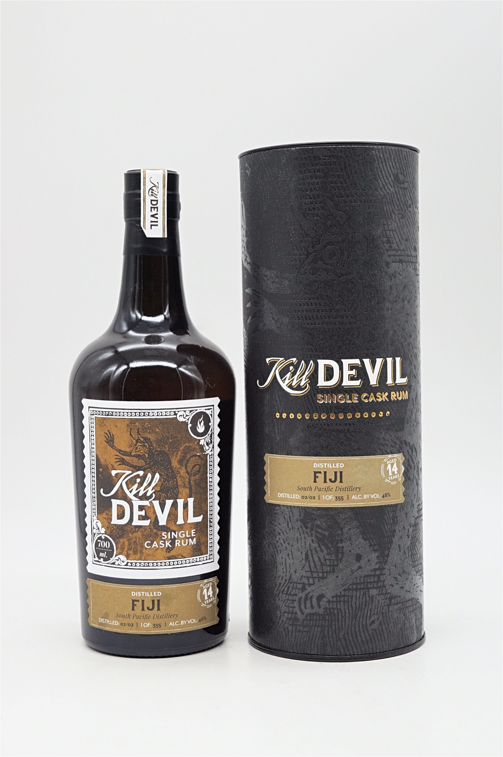 Kill Devil Rum Fiji 14 Jahre South Pacific Distillery 355 Fl.