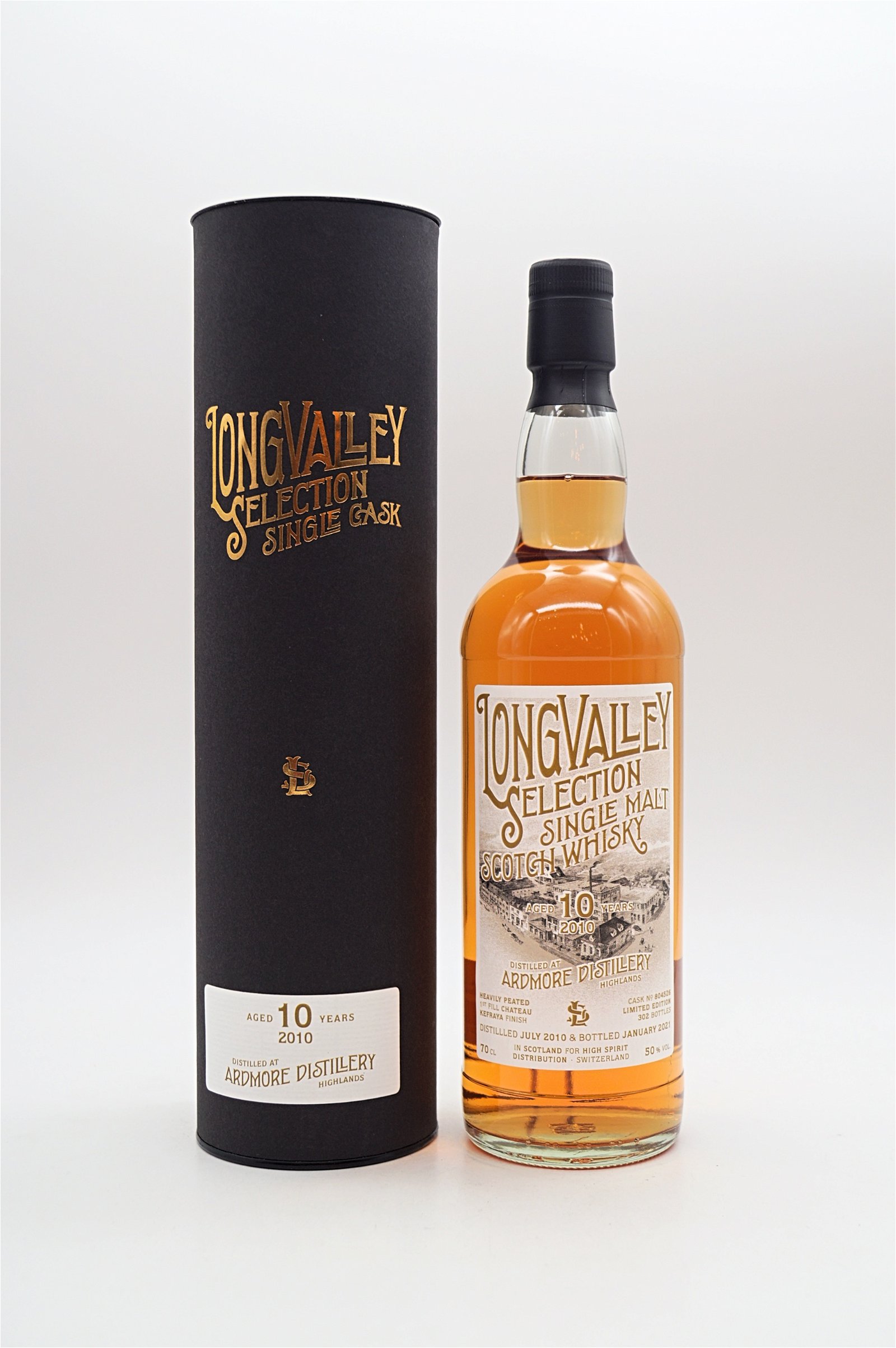 LongValley Selection Ardmore 10 Jahre 1st Fill Chateau Kefraya Cask 