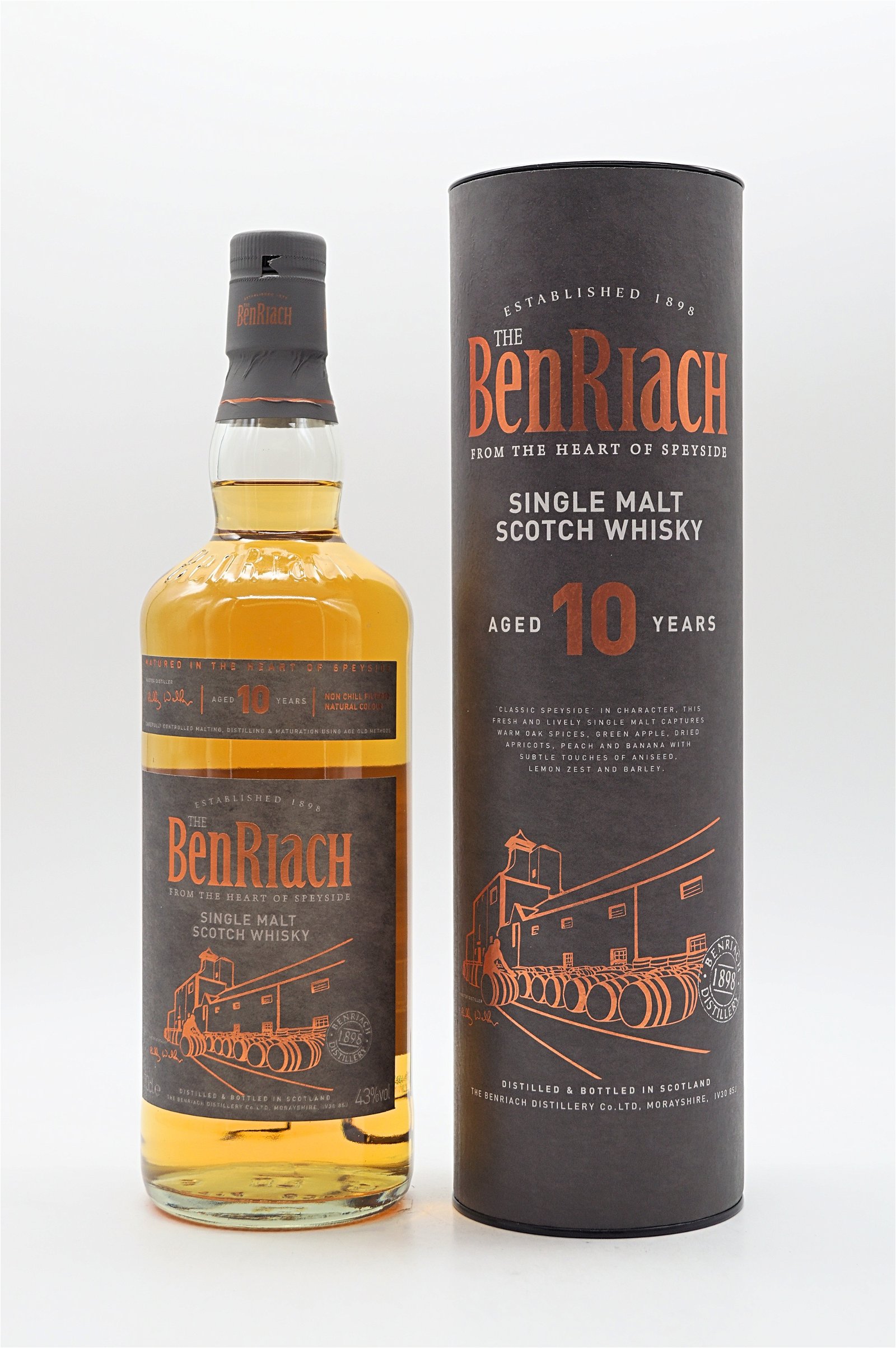BenRiach 10 Jahre Single Malt Scotch