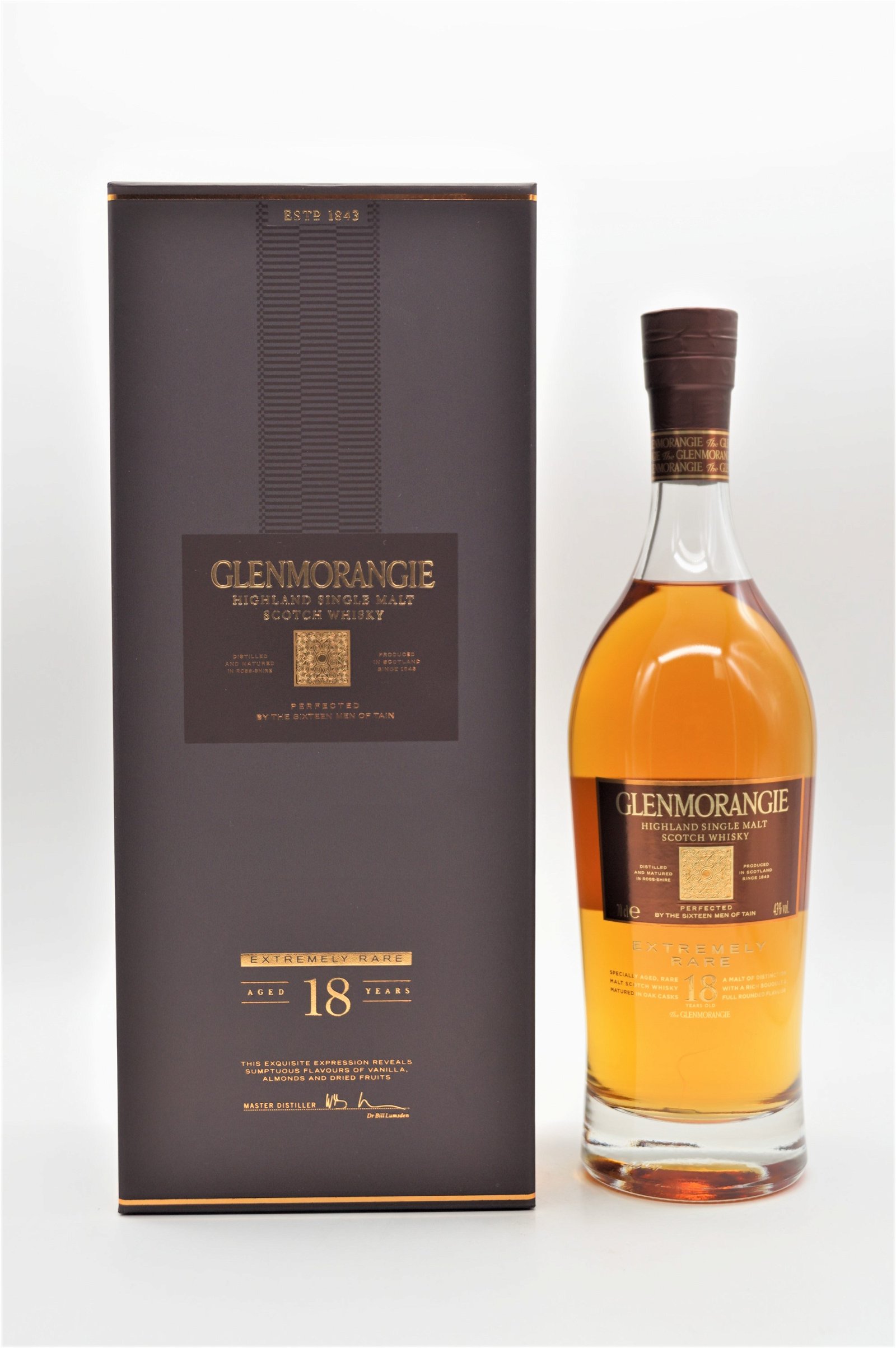 Glenmorangie 18 Jahre Extremely Rare Highland Single Malt Scotch Whisky