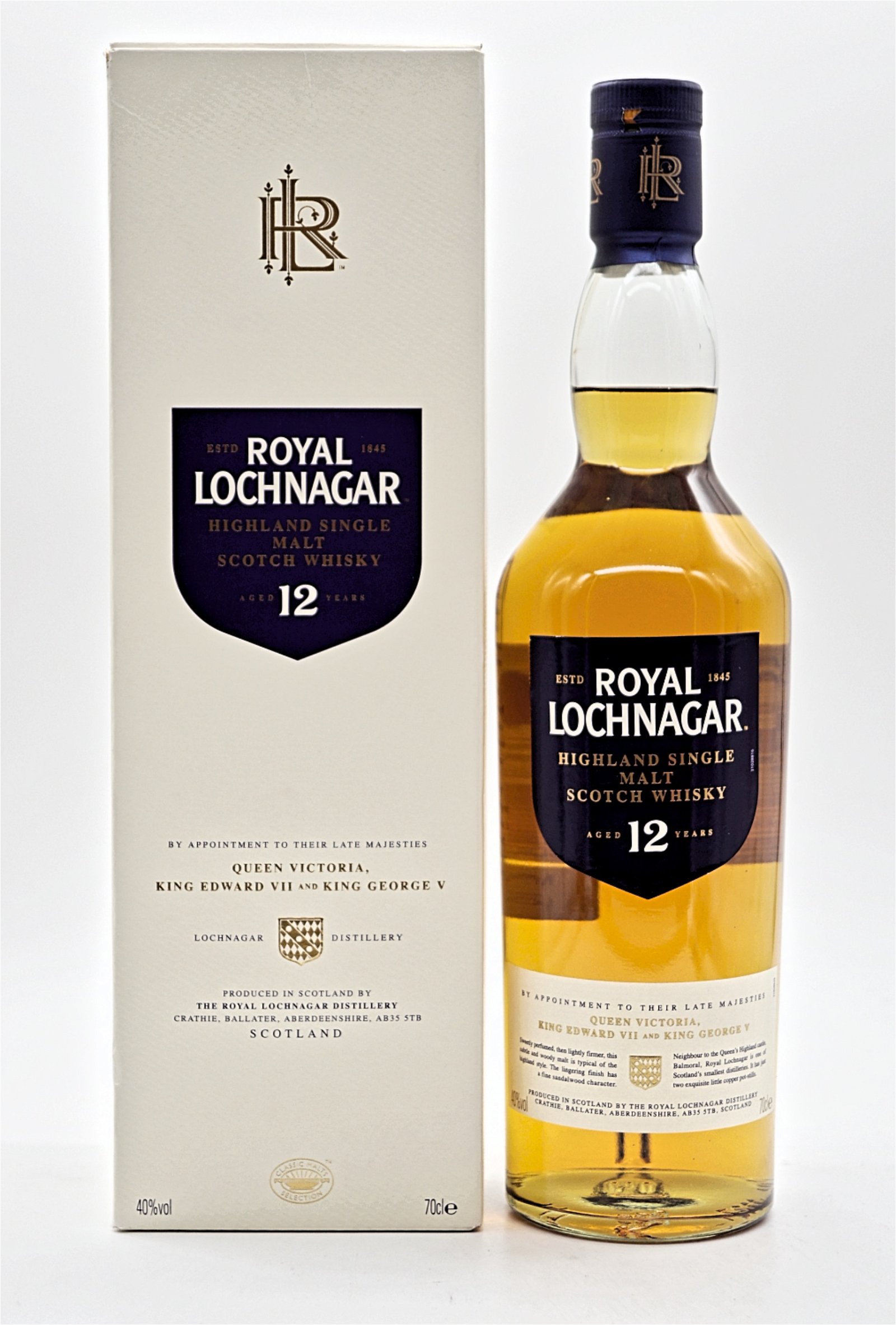 Royal Lochnagar 12 Jahre Highland Single Malt Scotch Whisky