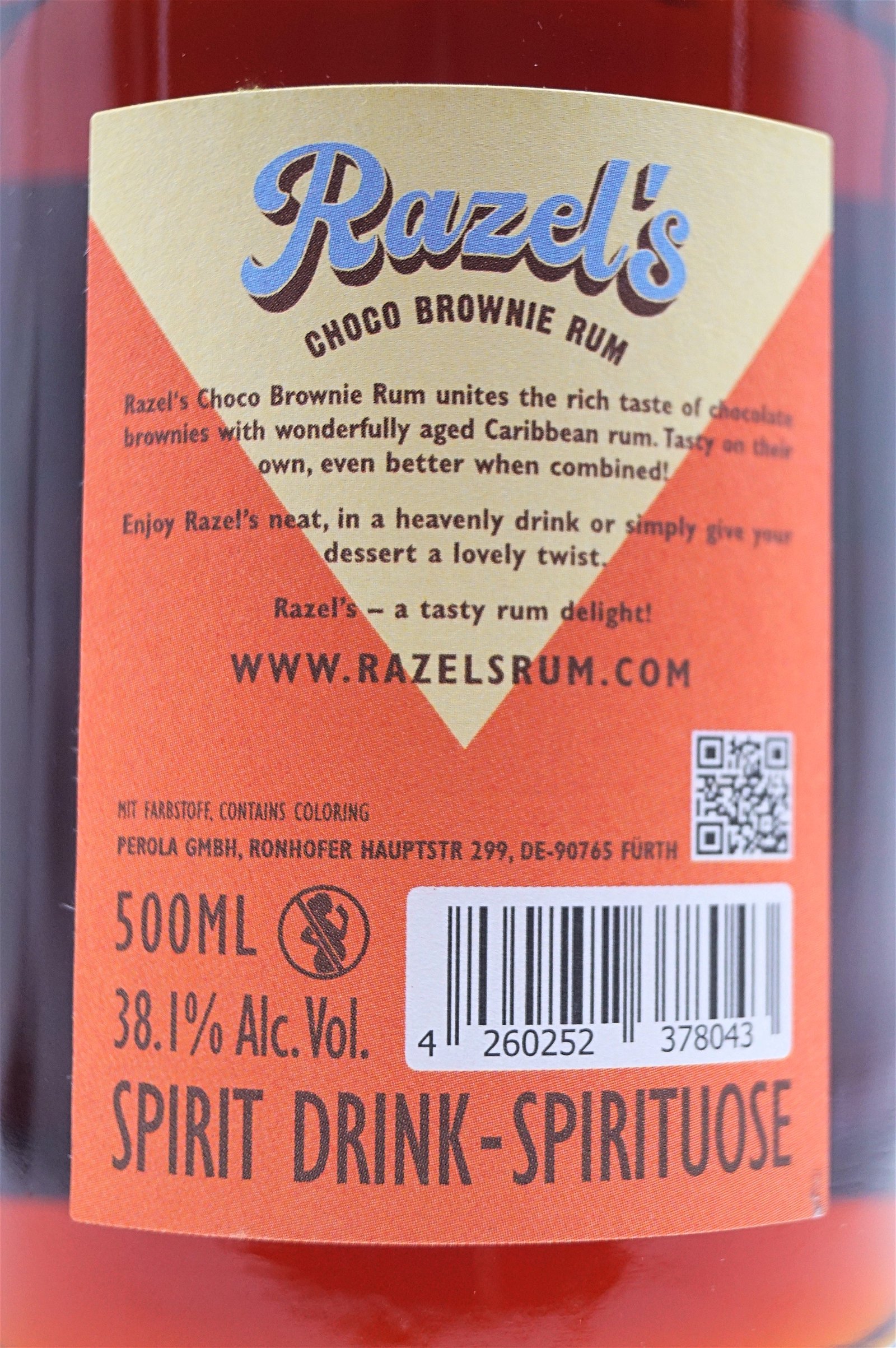 Razels Choco Brownie Rum