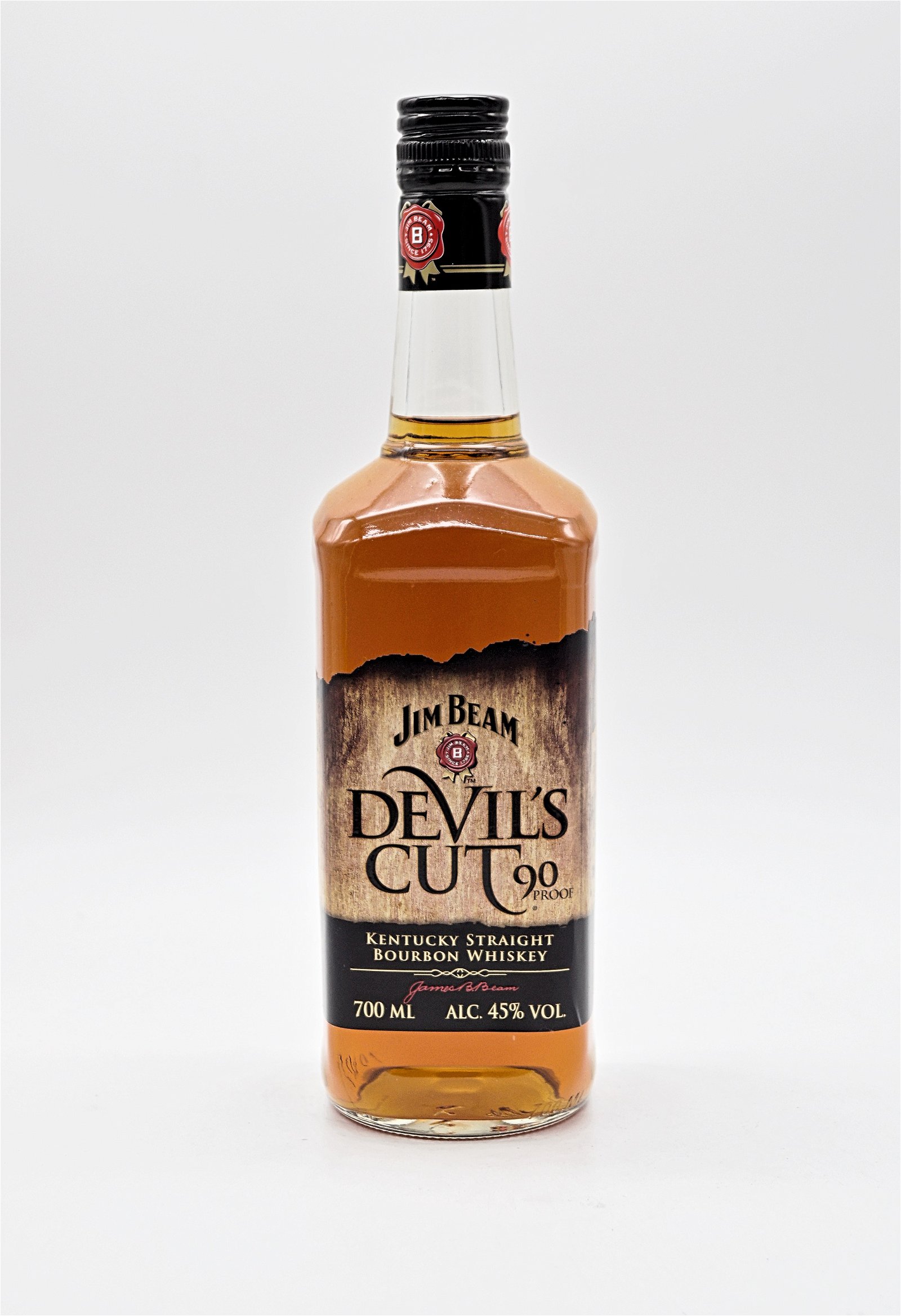 Jim Beam Devils Cut Kentucky Straight Bourbon Whiskey 90 Proof