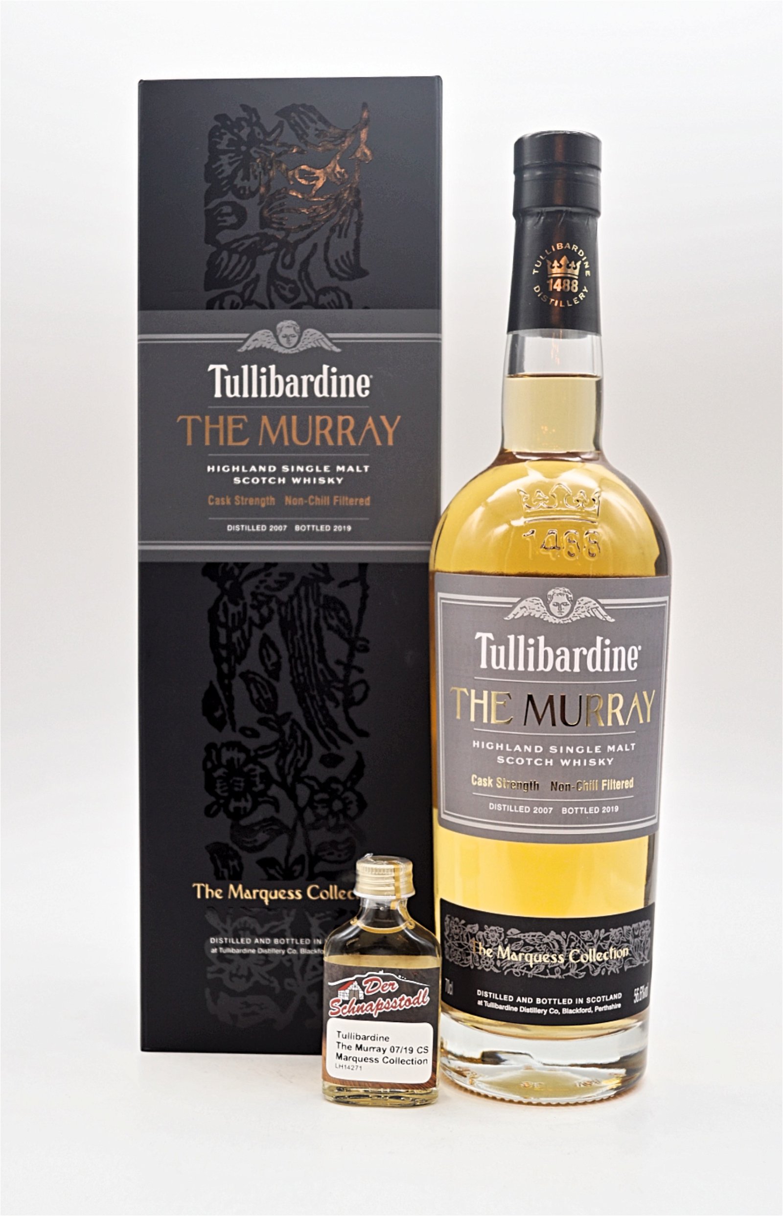 Tullibardine The Murray 2007/2019 The Marquess Collection Cask Strength Highland Single Malt Scotch Whisky Sample