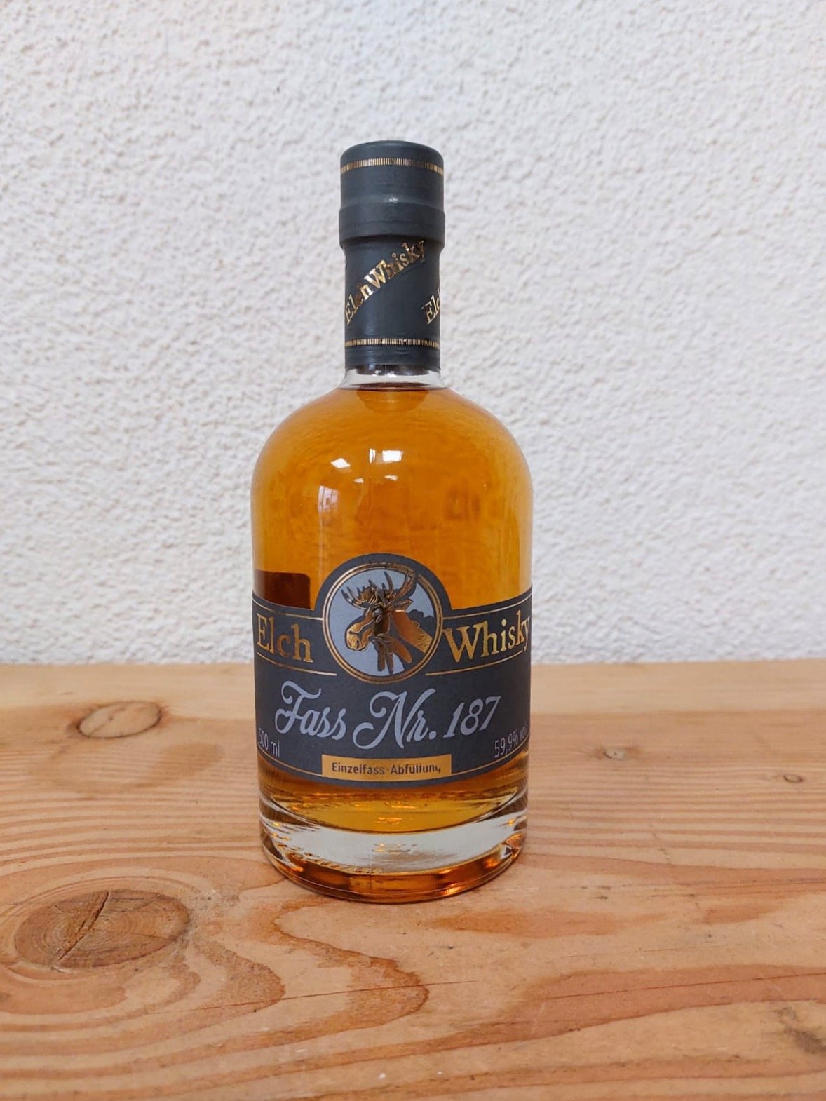 Elch Whisky Fass Nr. 187 Aprikosen Brandy Finish