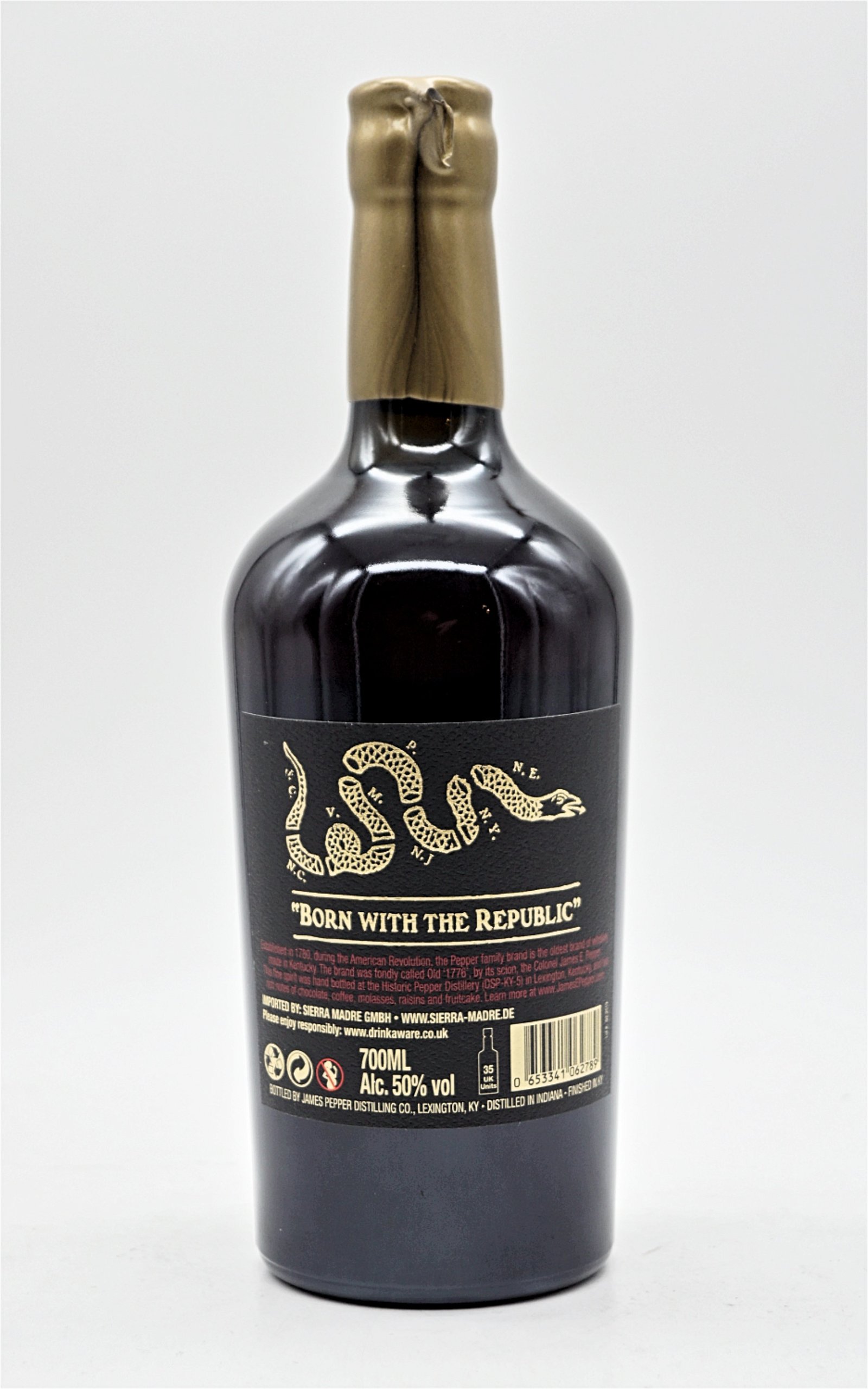 James E. Pepper 1776 Straight Rye Whiskey PX Sherry Finish 100 Proof
