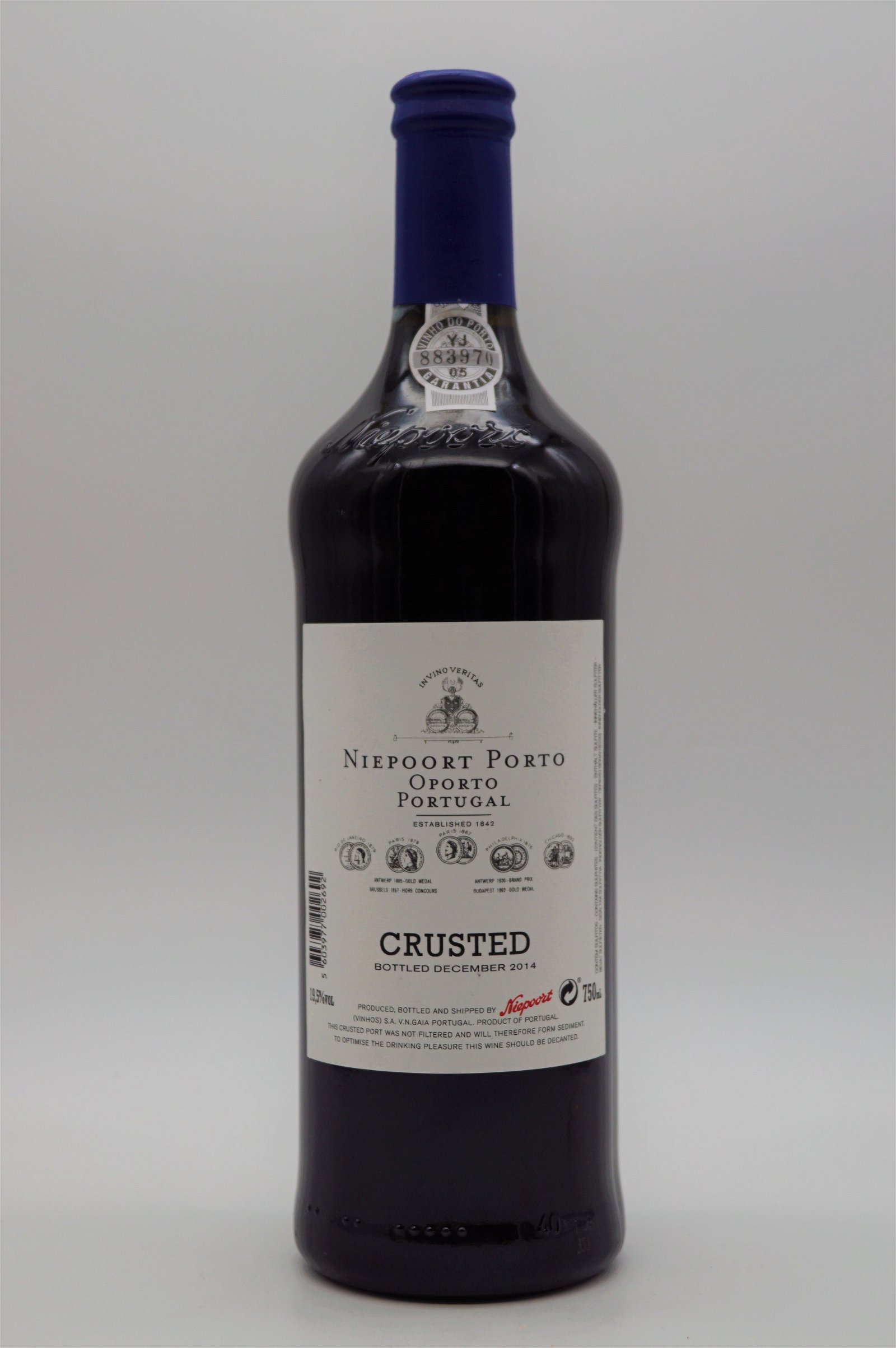 Porto Niepoort Crusted Bottled December 2014