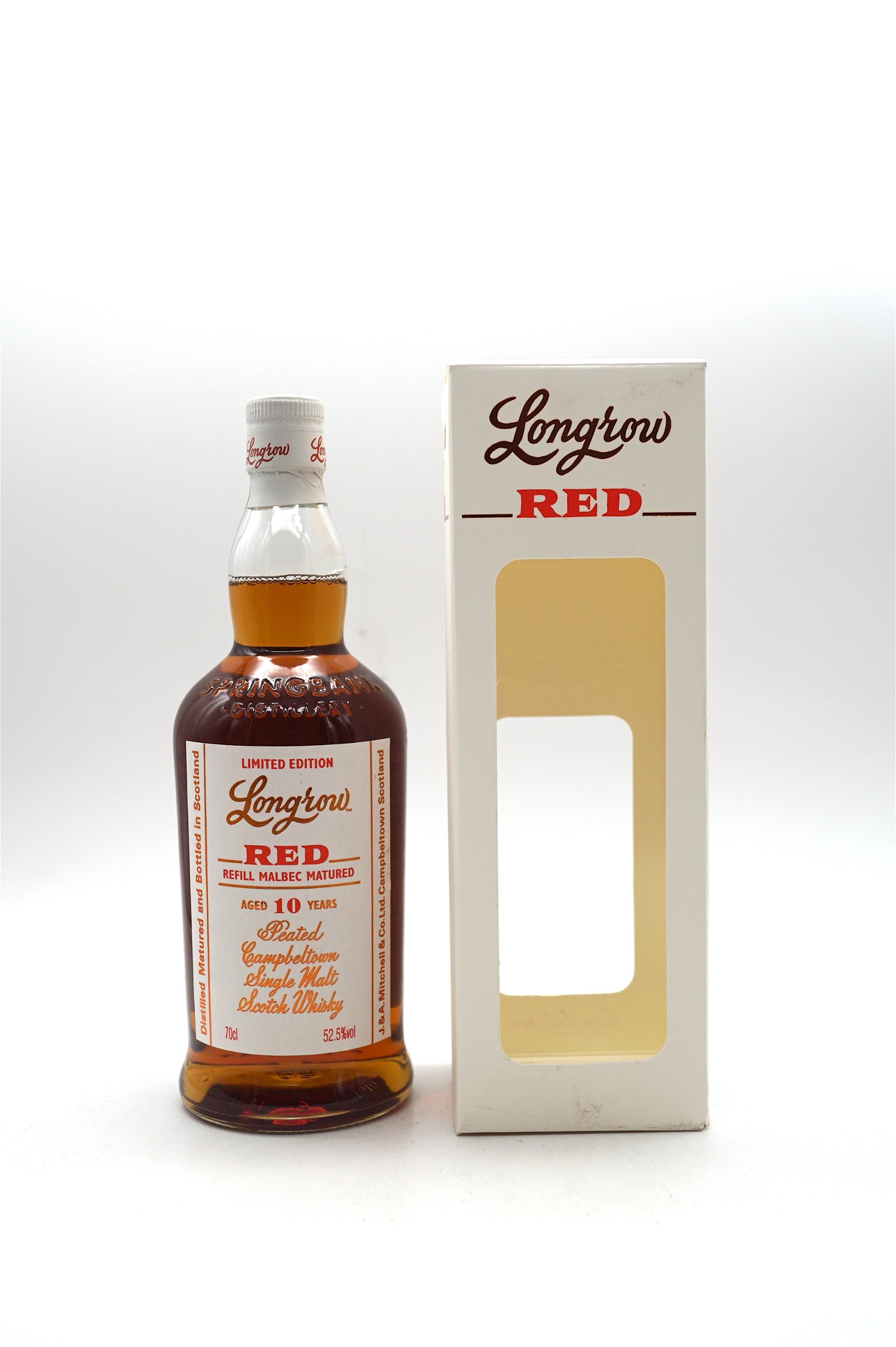 Longrow RED 10 Jahre Peated Campbeltown Single Malt Scotch Whisky