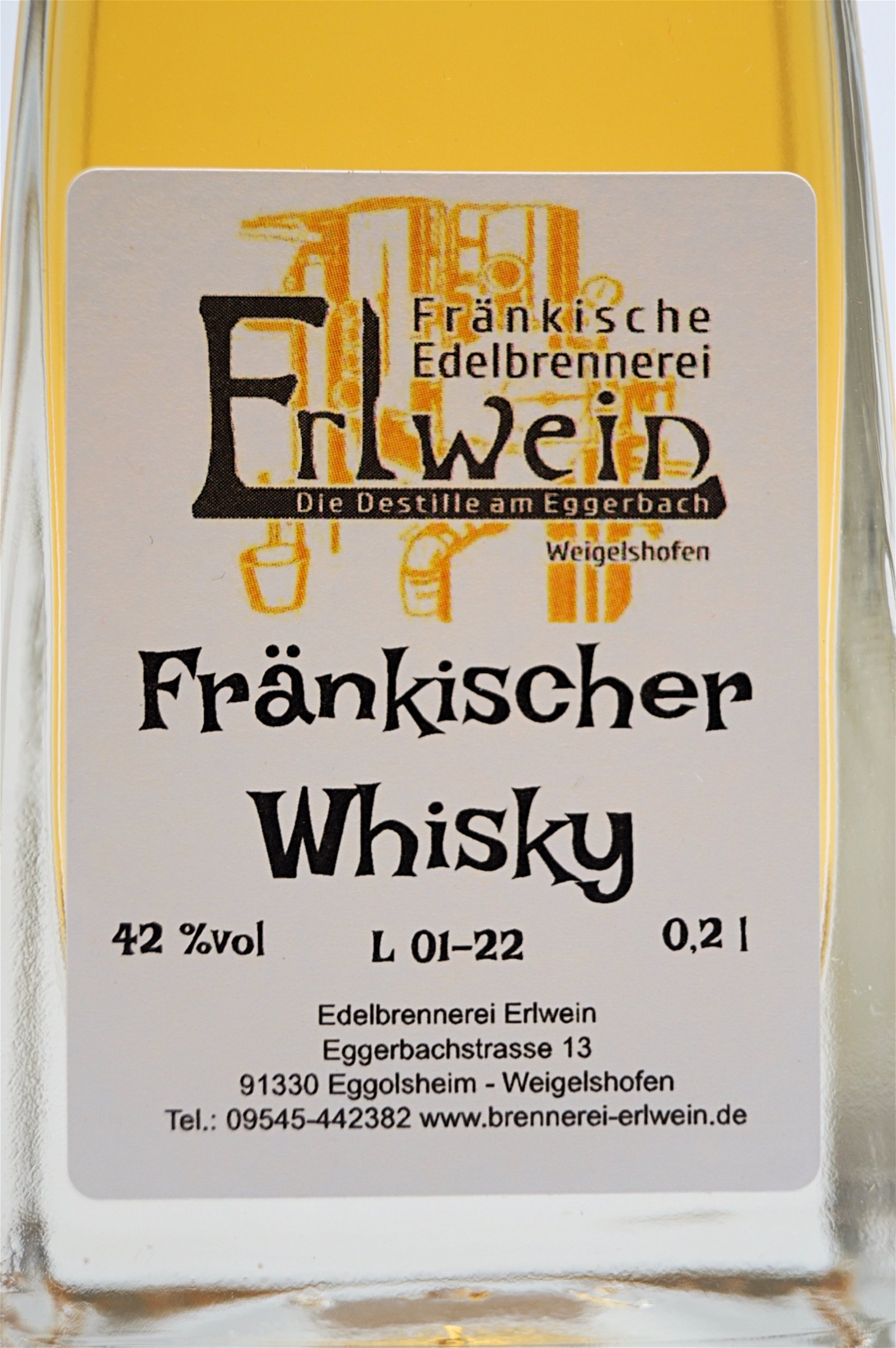 Fränkische Edelbrennerei Erlwein  Fränkischer Whisky