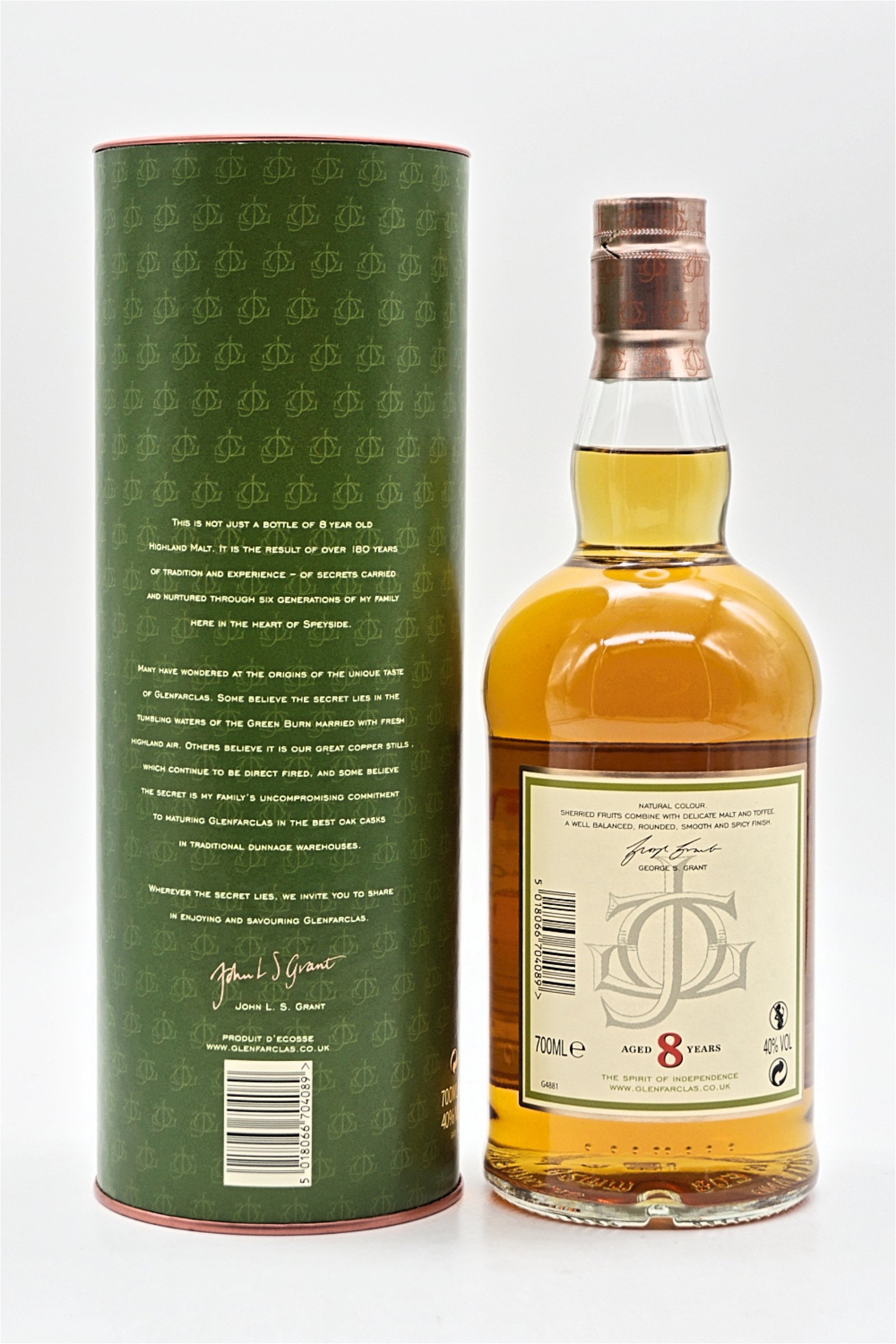 Glenfarclas 8 Jahre Highland Single Malt Scotch Whisky