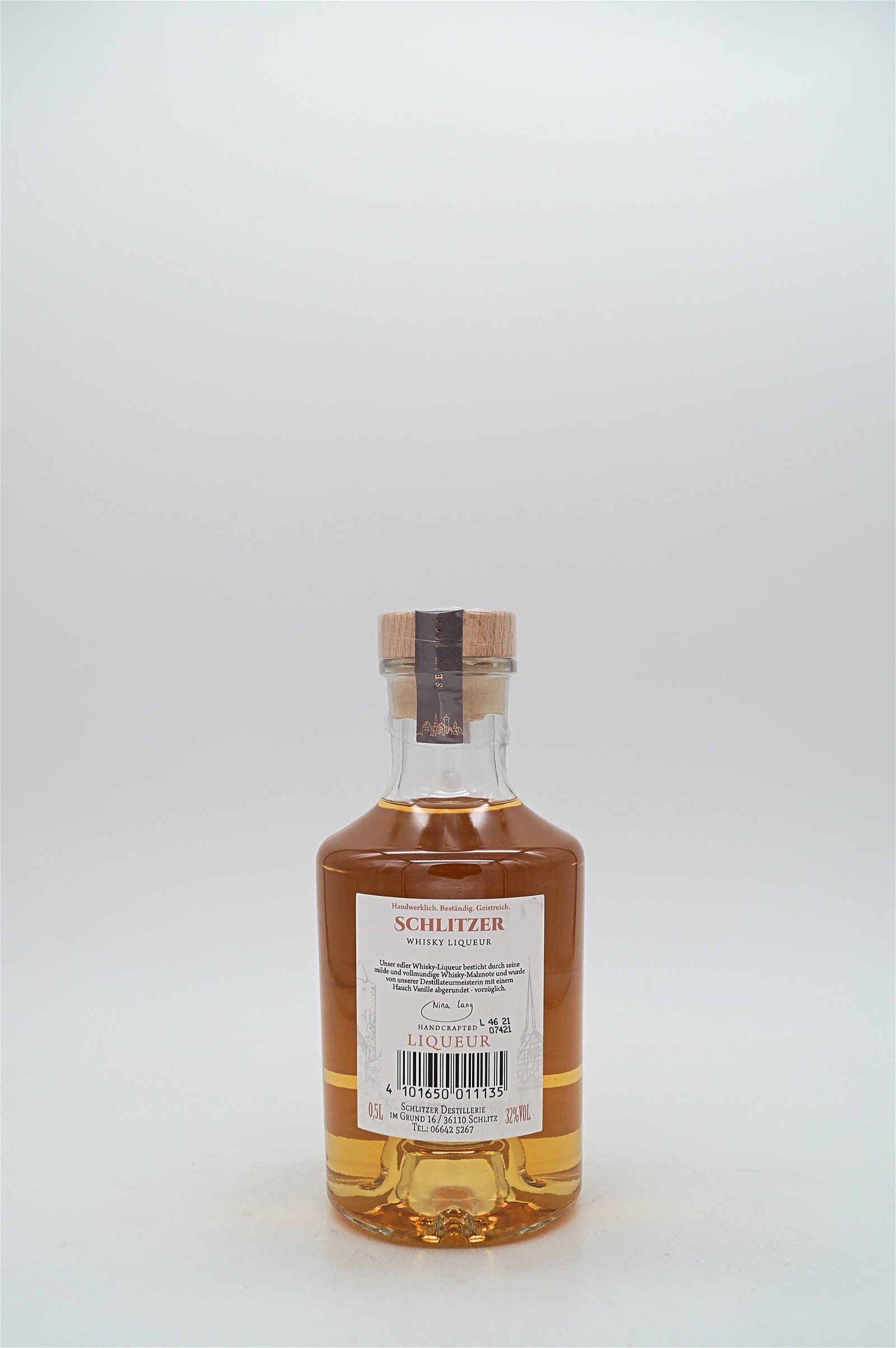 Schlitzer Destillerie Whisky Liqueur