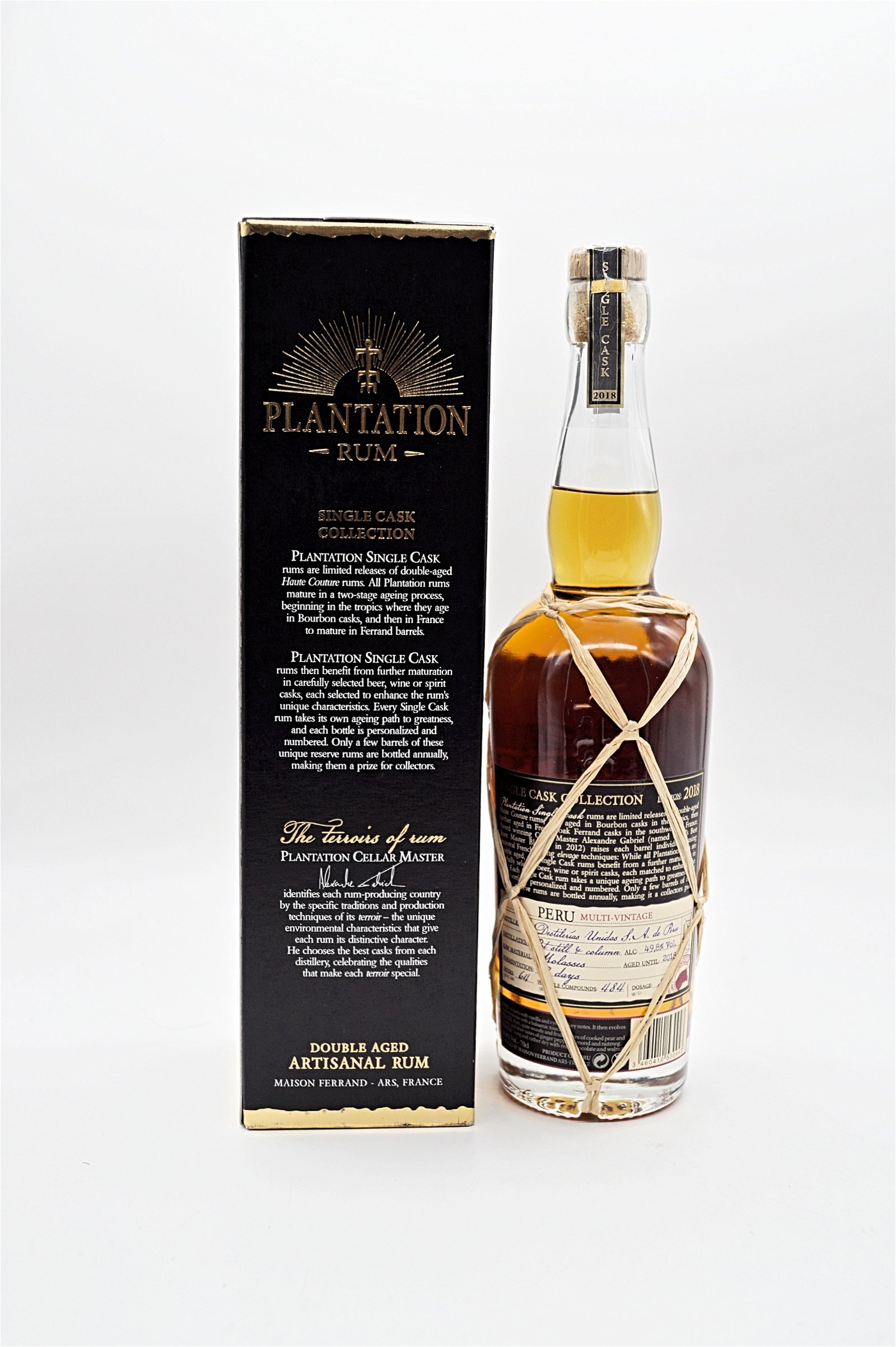 Plantation Rum Peru Multi Vintage Single Cask Collection Willett Rye Whiskey Finish