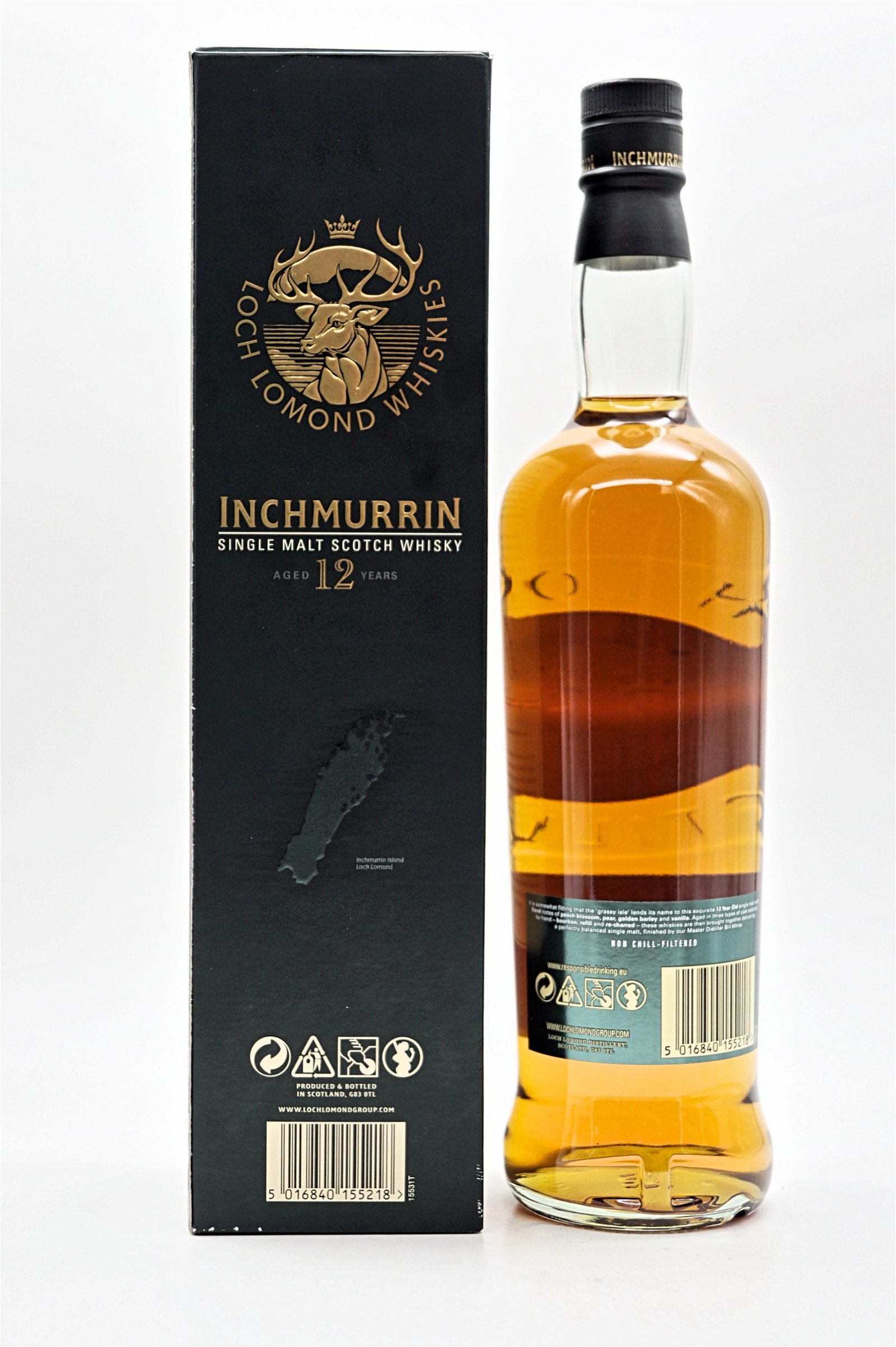 Loch Lomond Whiskies 12 Jahre Inchmurrin Island Collection Single Malt Scotch Whisky