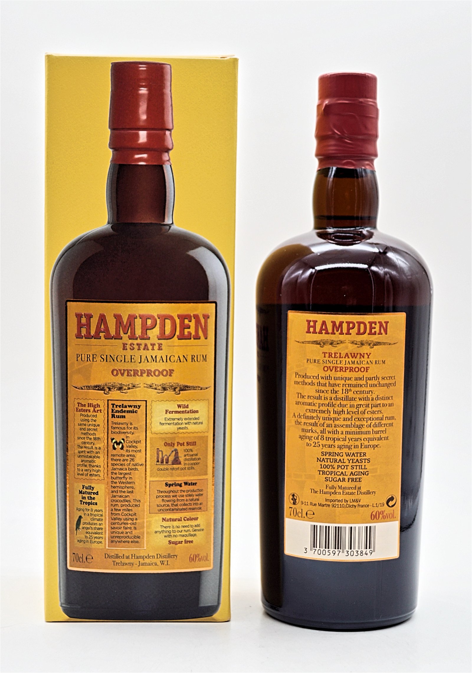The Hampden Overproof Pure Single Jamaican Rum