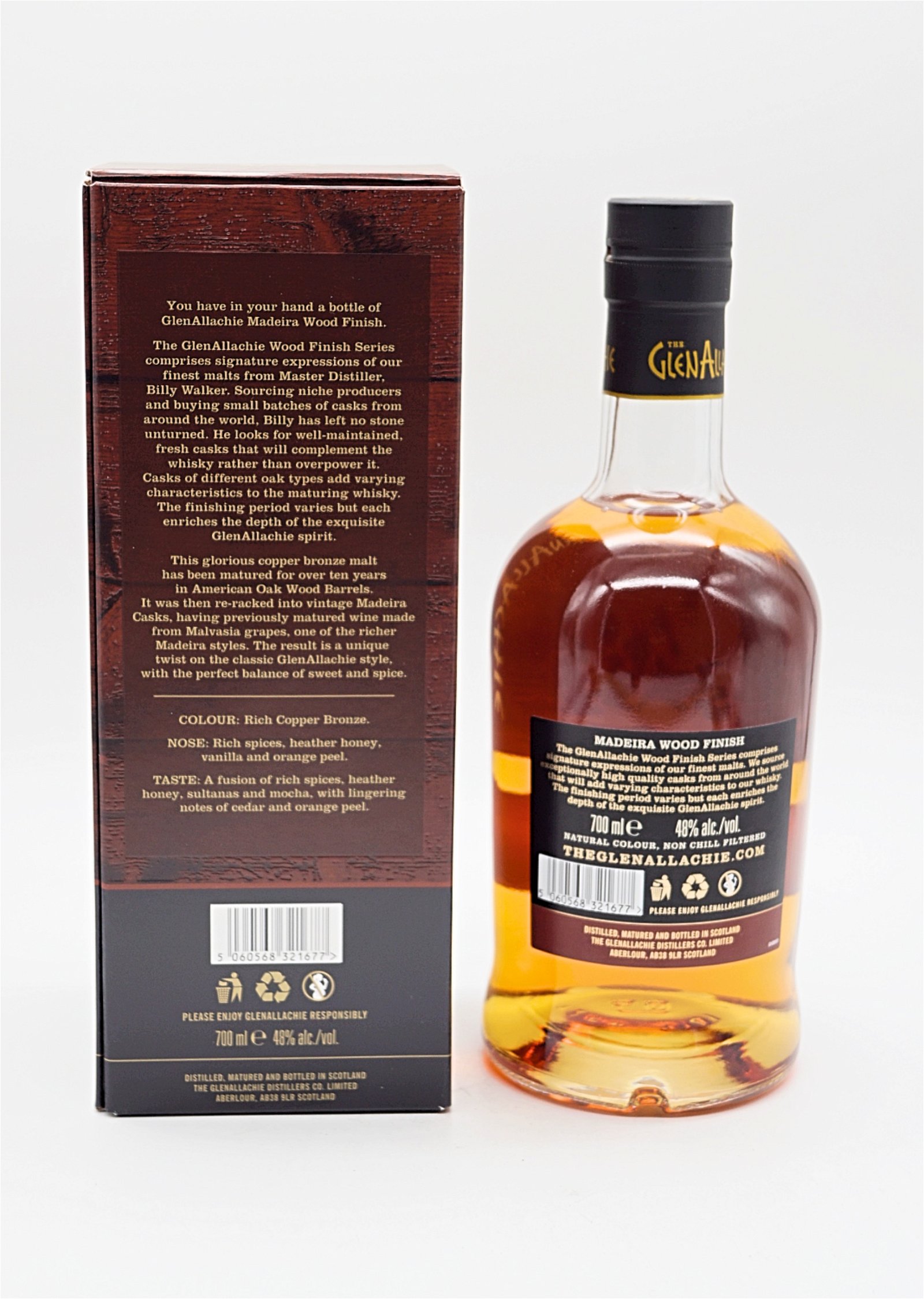 12 Jahre Madeira Wood Finish Speyside Single Malt Scotch Whisky