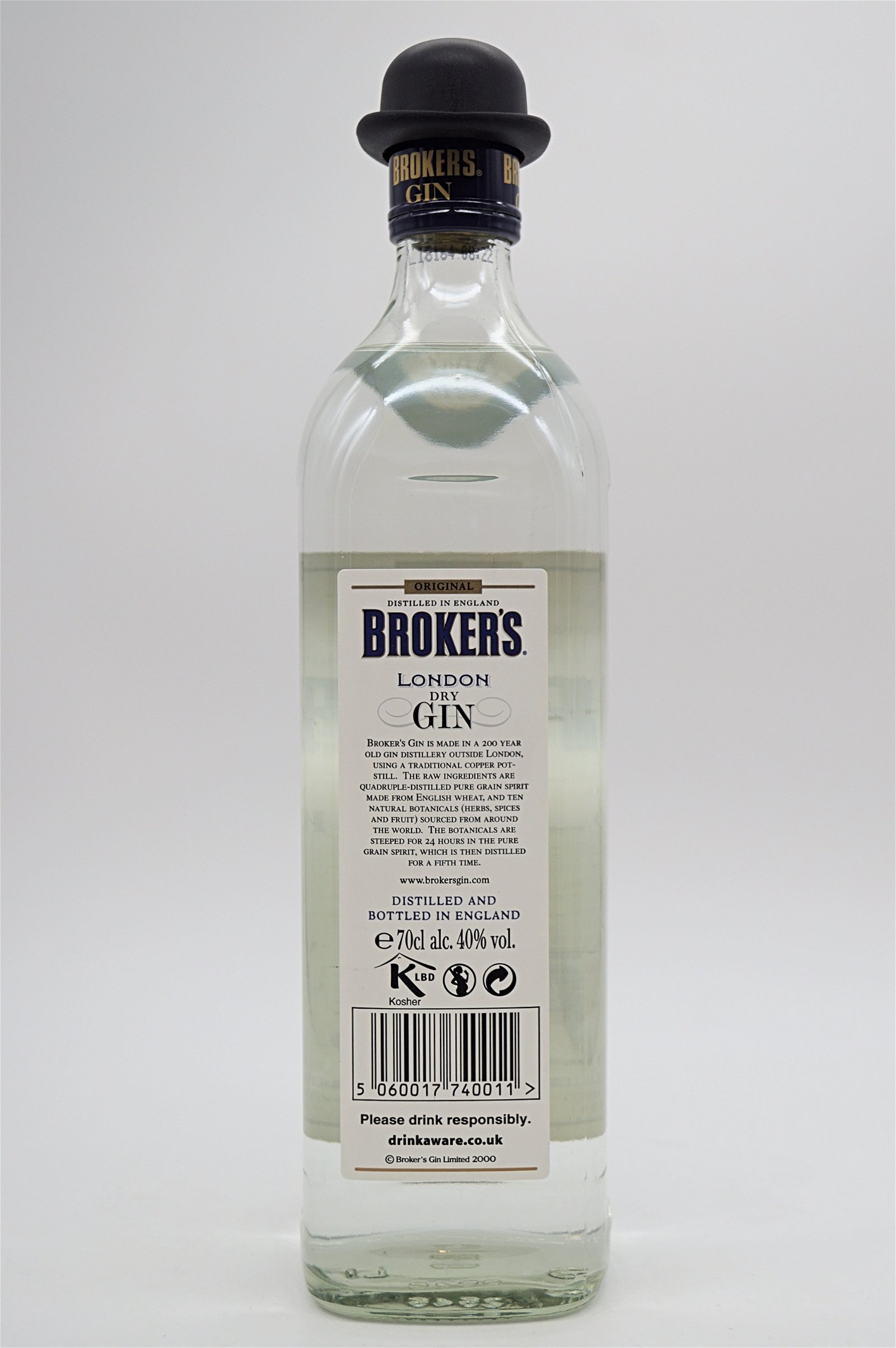 Brokers London Dry Gin 40%