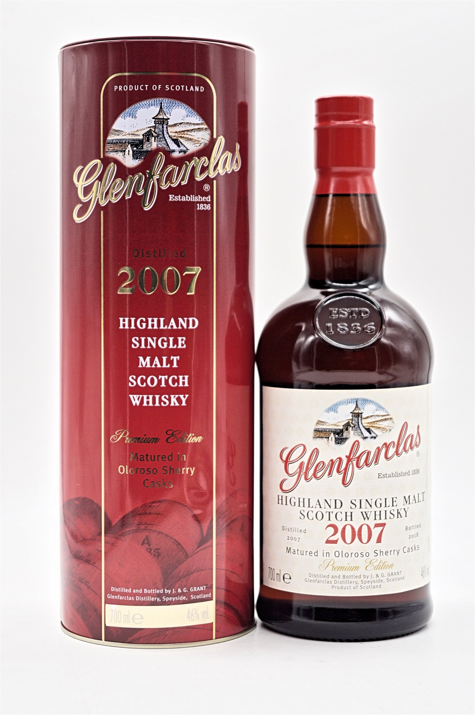 Glenfarclas 2007/2018 Premium Edition Highland Single Malt Scotch Whisky 
