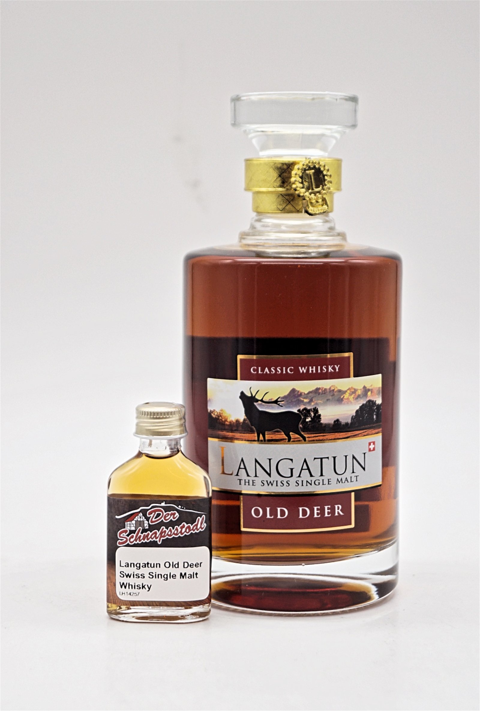 Langatun Old Deer Classic Single Malt Whisky Sample 20 ml