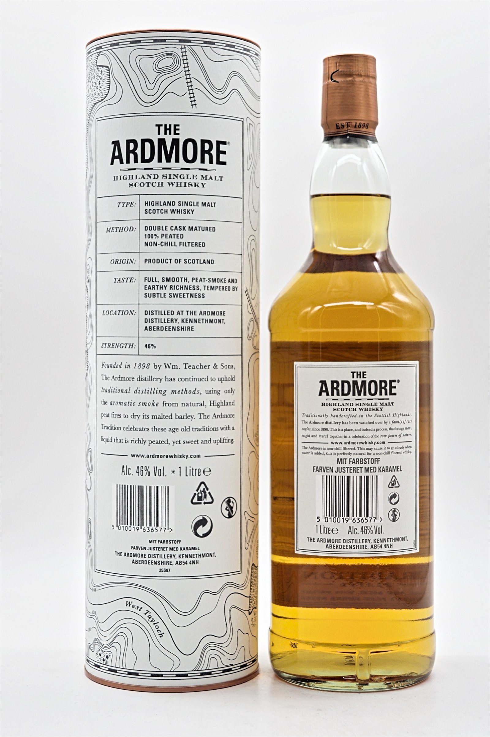 The Ardmore Traditional Peated Highland Single Malt Scotch Whisky