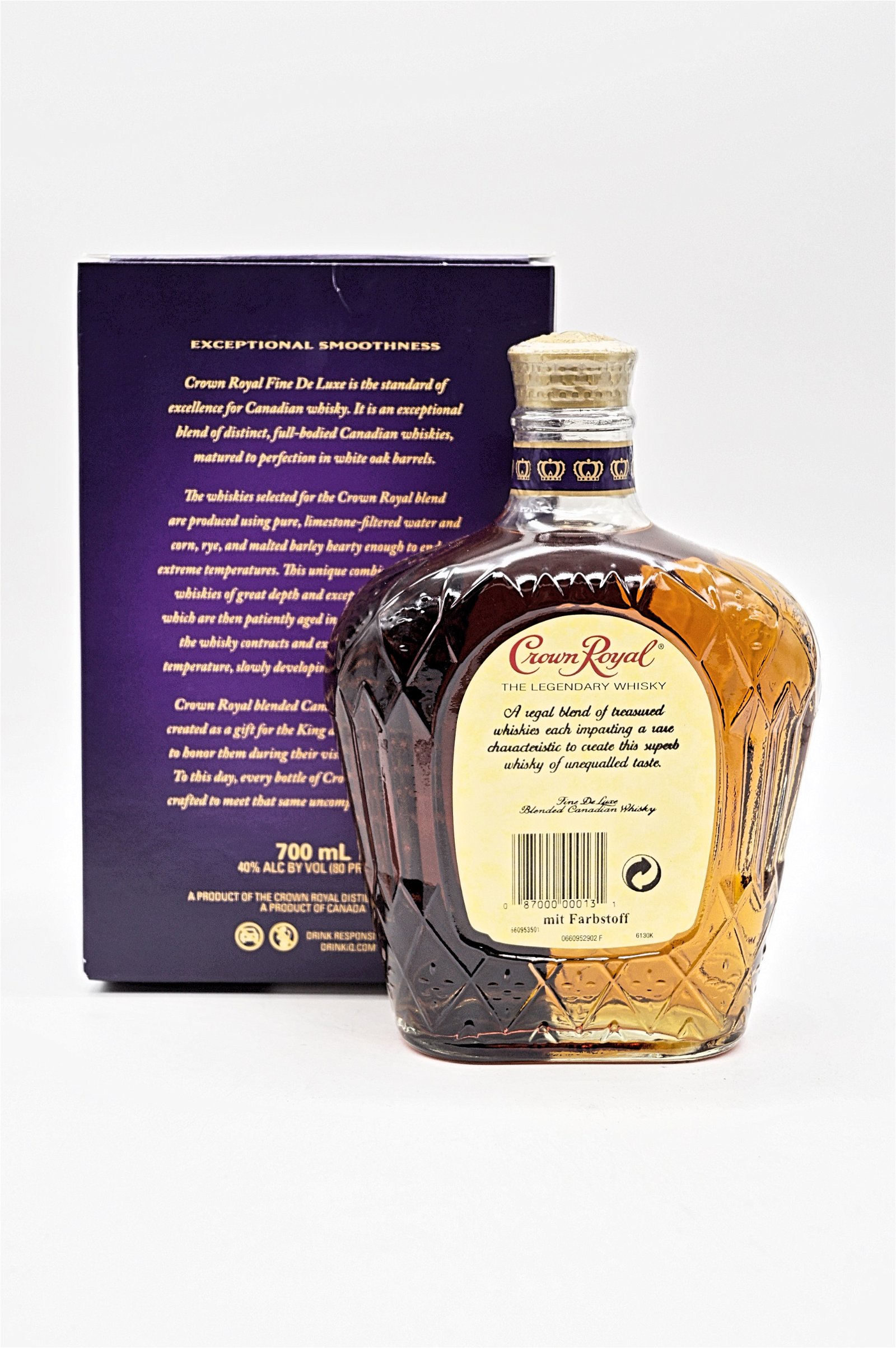 Crown Royal Blended Canadian Whisky 80 Proof 