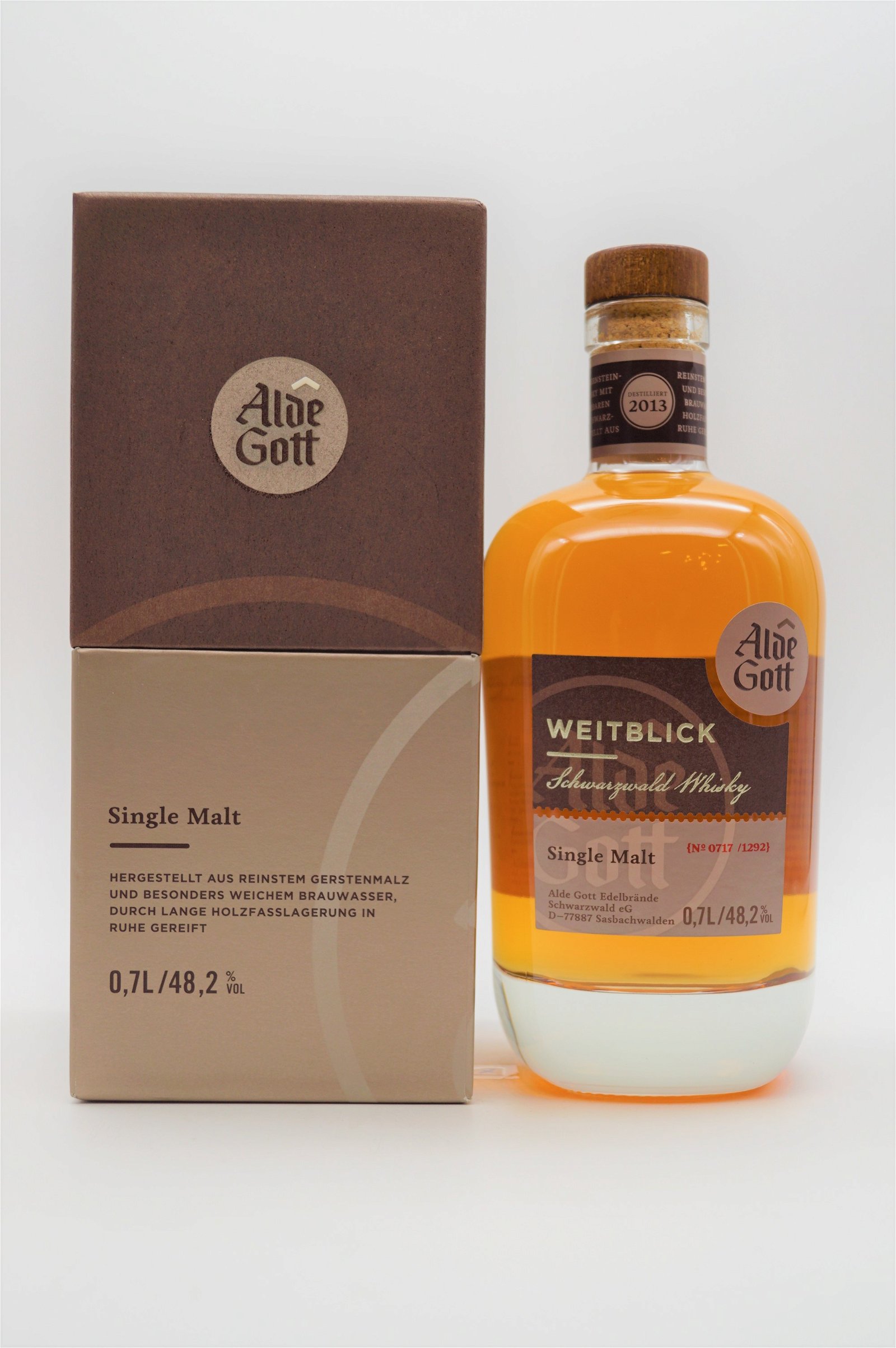 Alde Gott Weitblick Schwarzwald Single Malt Whisky