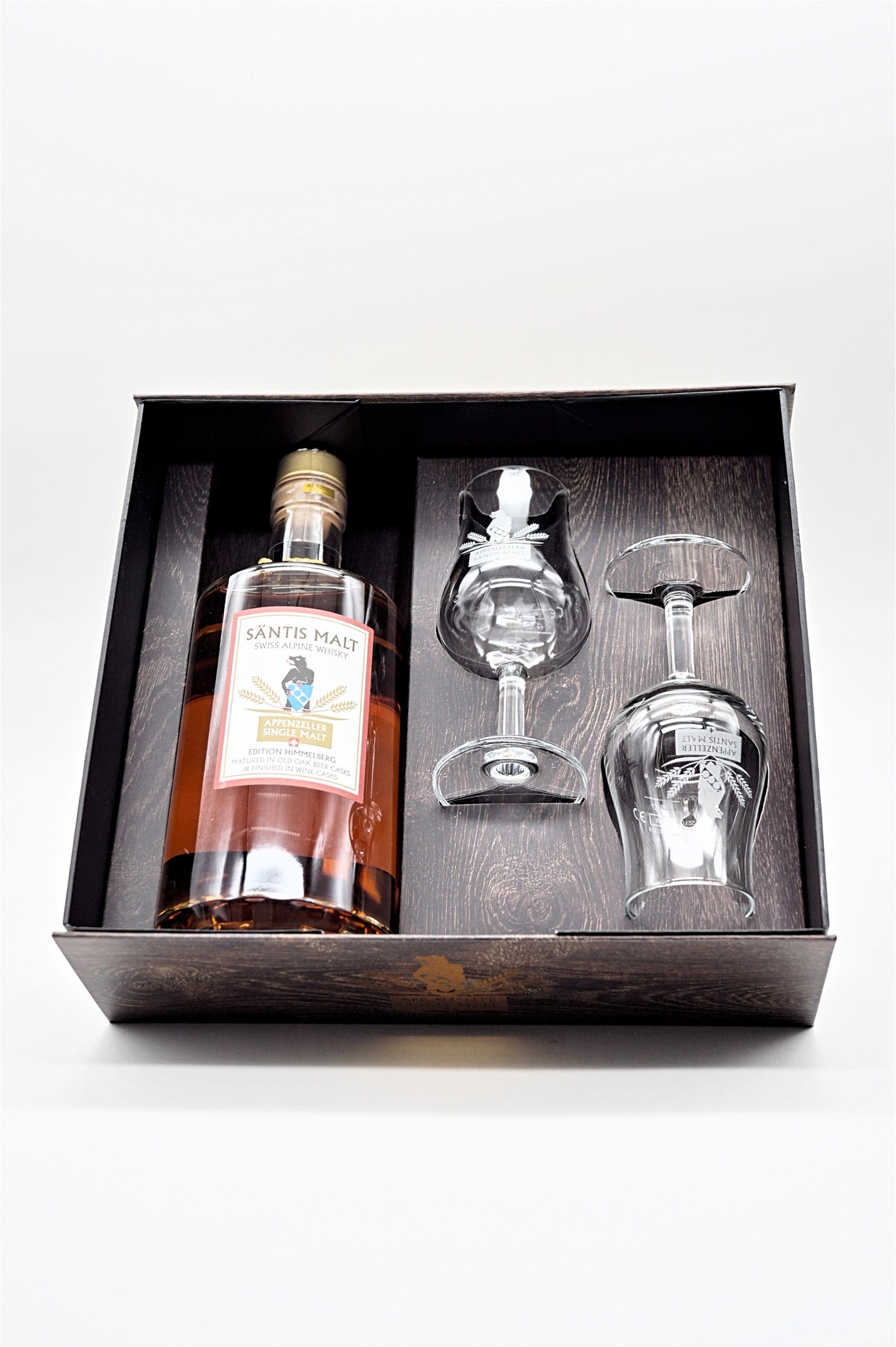 Säntis Malt Edition Himmelberg Swiss Alpine Whisky + 2 Gläser