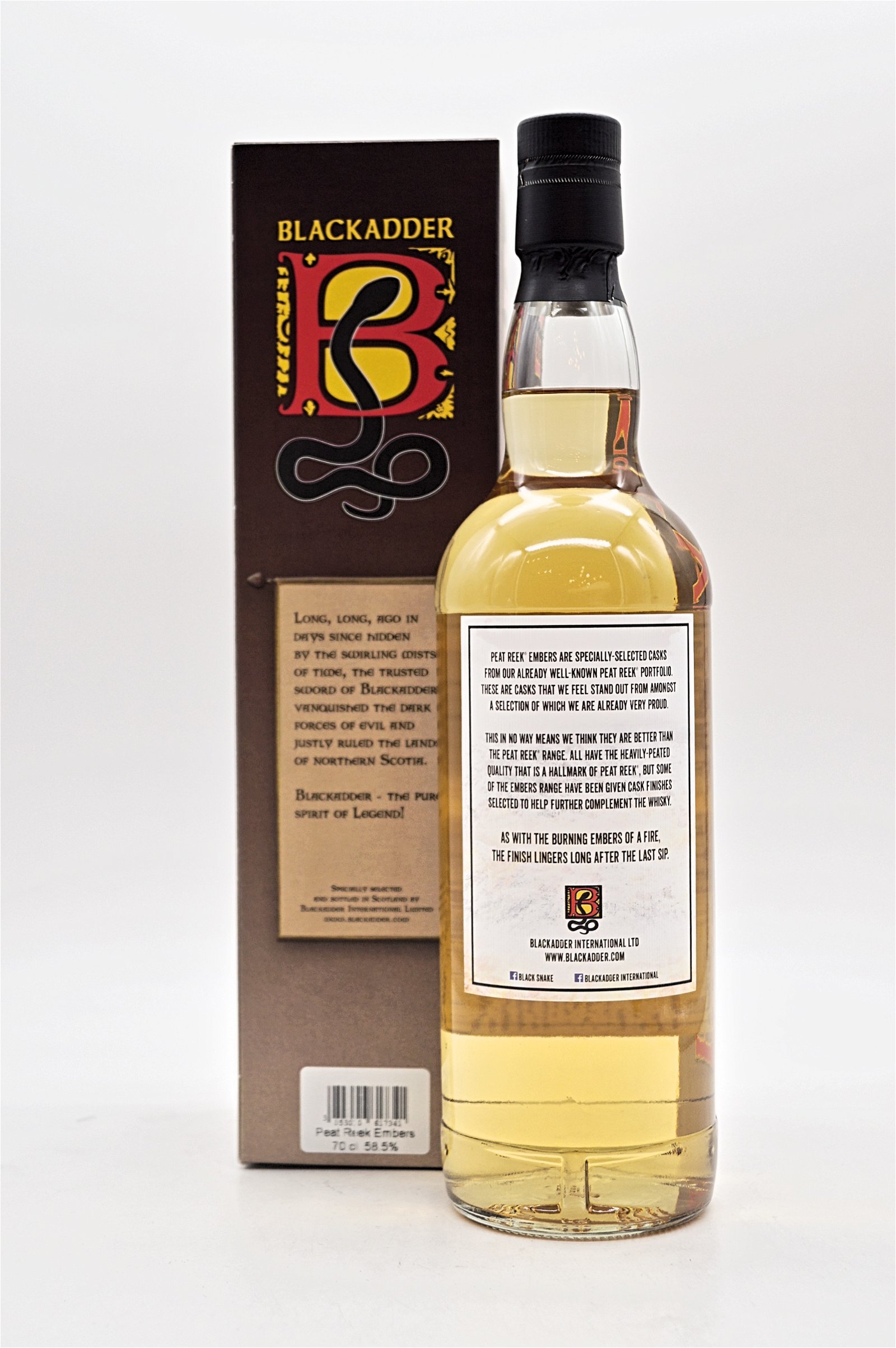 Blackadder Peat Reek Embers EMB6 Single Malt Scotch Whisky