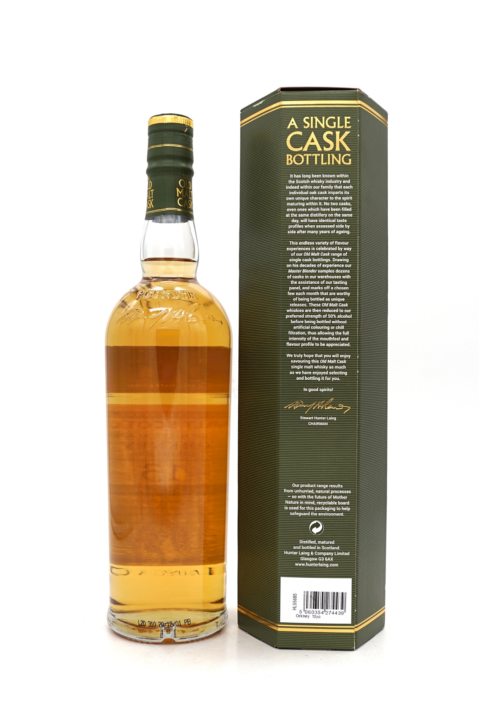 The Old Malt Cask 13 Jahre Orkney Distillery 2007/2020 Single Cask #18195 Island Single Malt Scotch Whisky