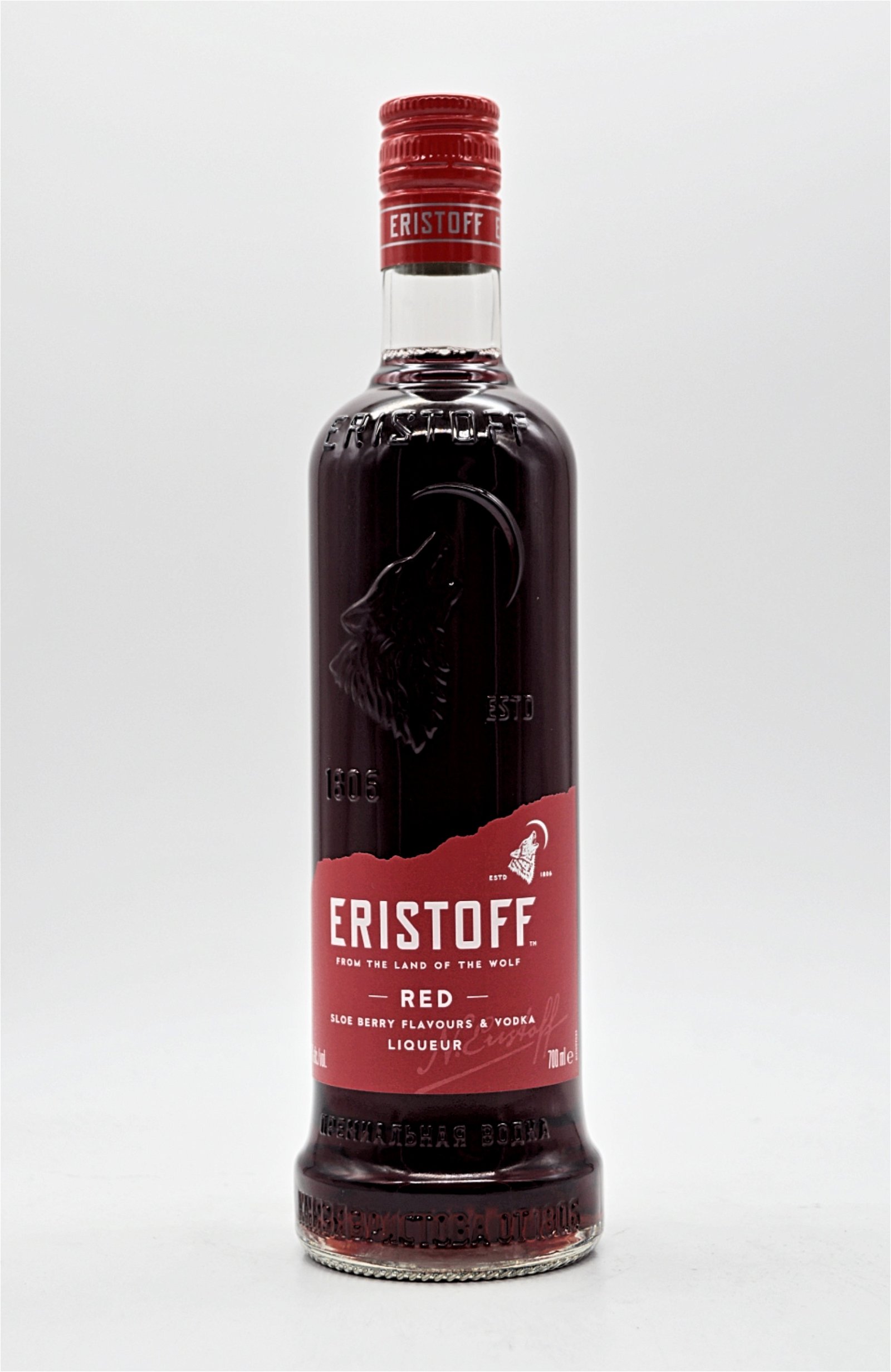 Eristoff Red Sloe Berry Flavours & Vodka Liqueur