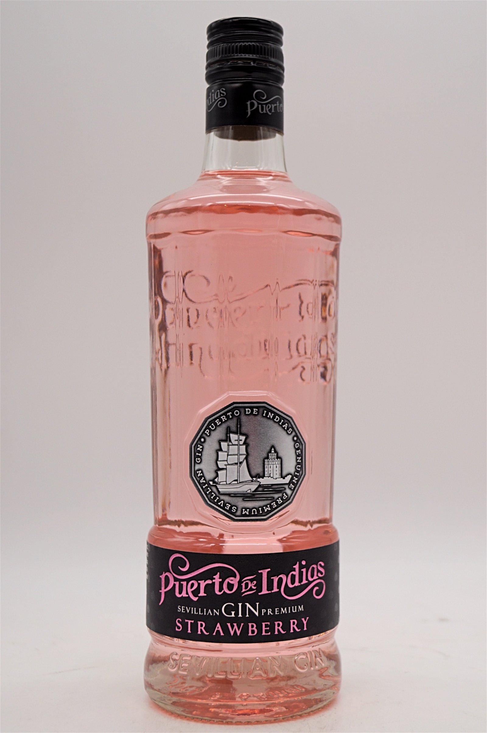 Puerto de Indias Sevillian Premium Gin Strawberry m. Goldberg Gin-Paket
